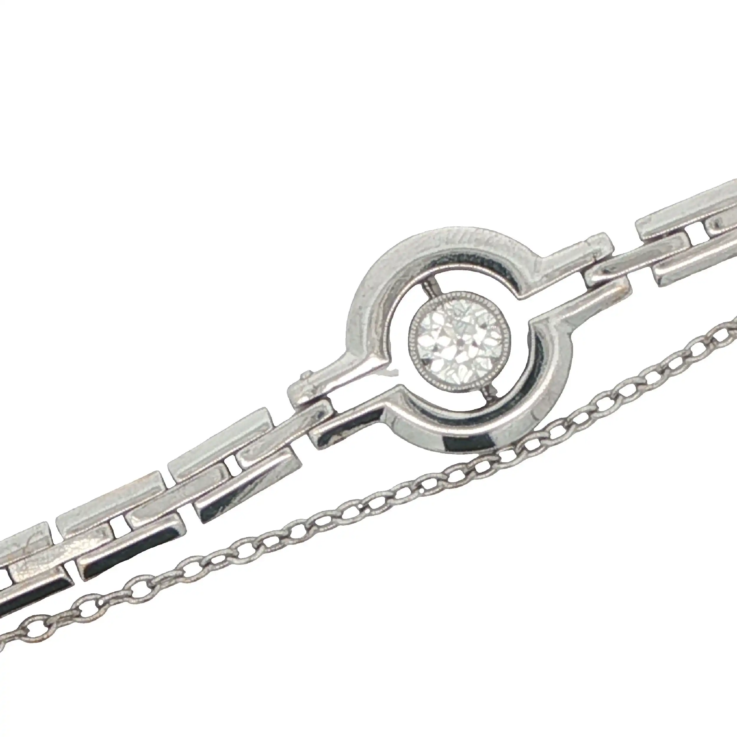 Armband Weißgold mit Brillant Armband Weißgold mit Brillant