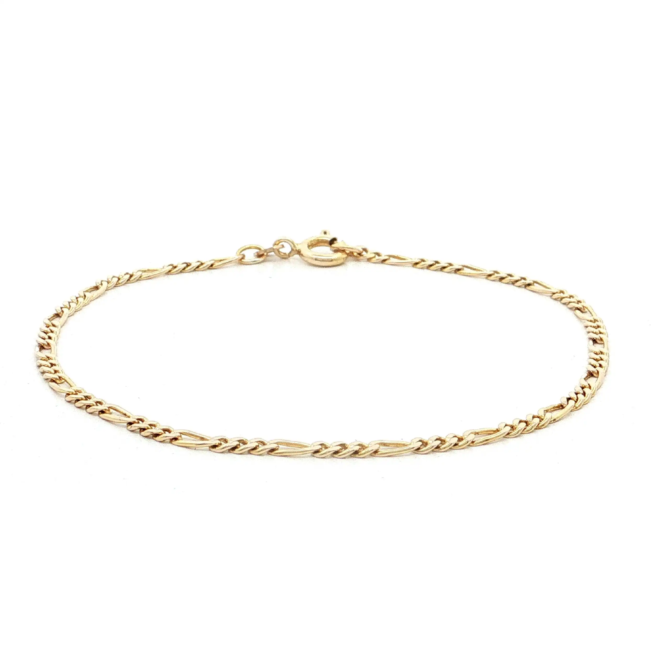 Figaroarmband Gelbgold