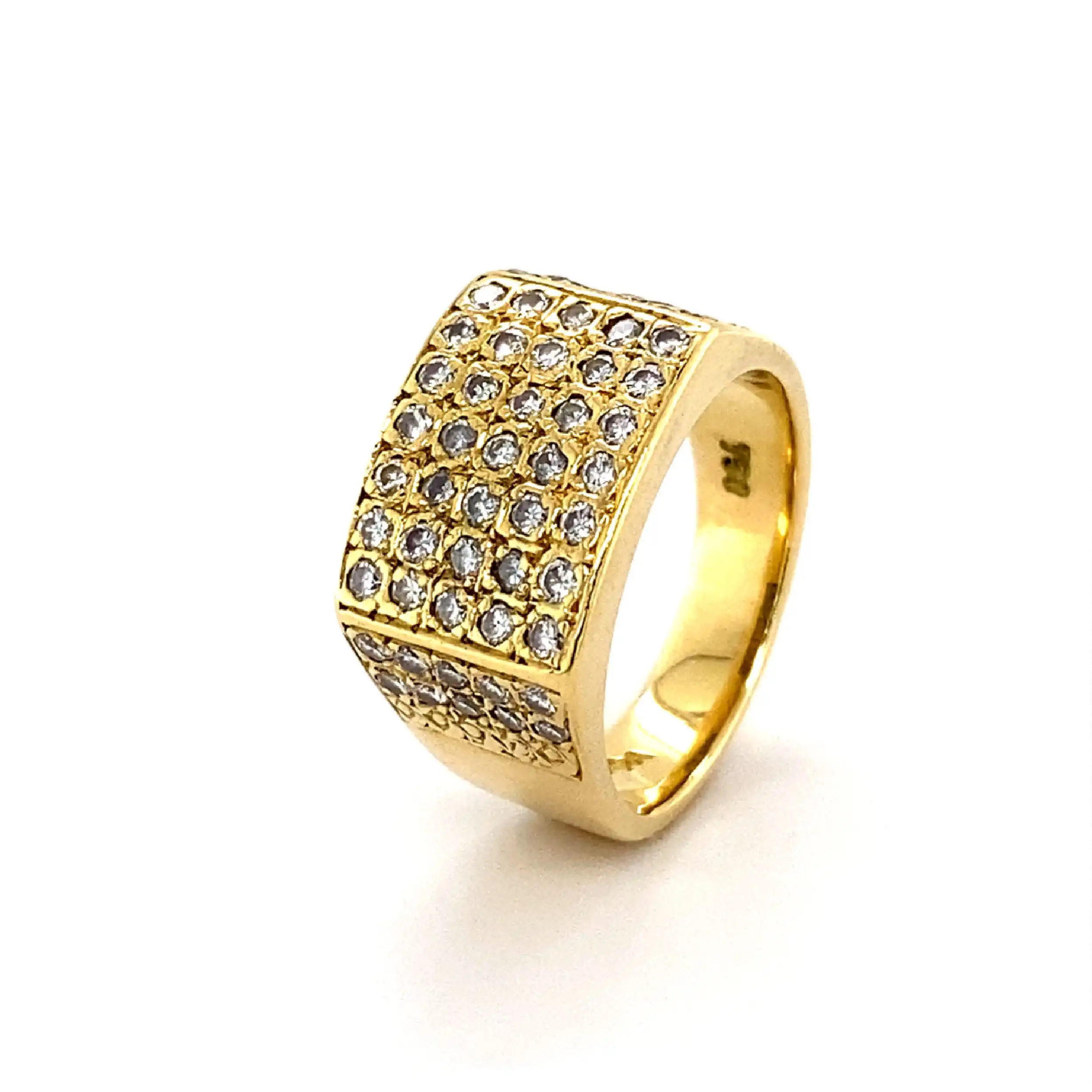Ring Gelbgold mit Brillanten Ring Gelbgold mit Brillanten