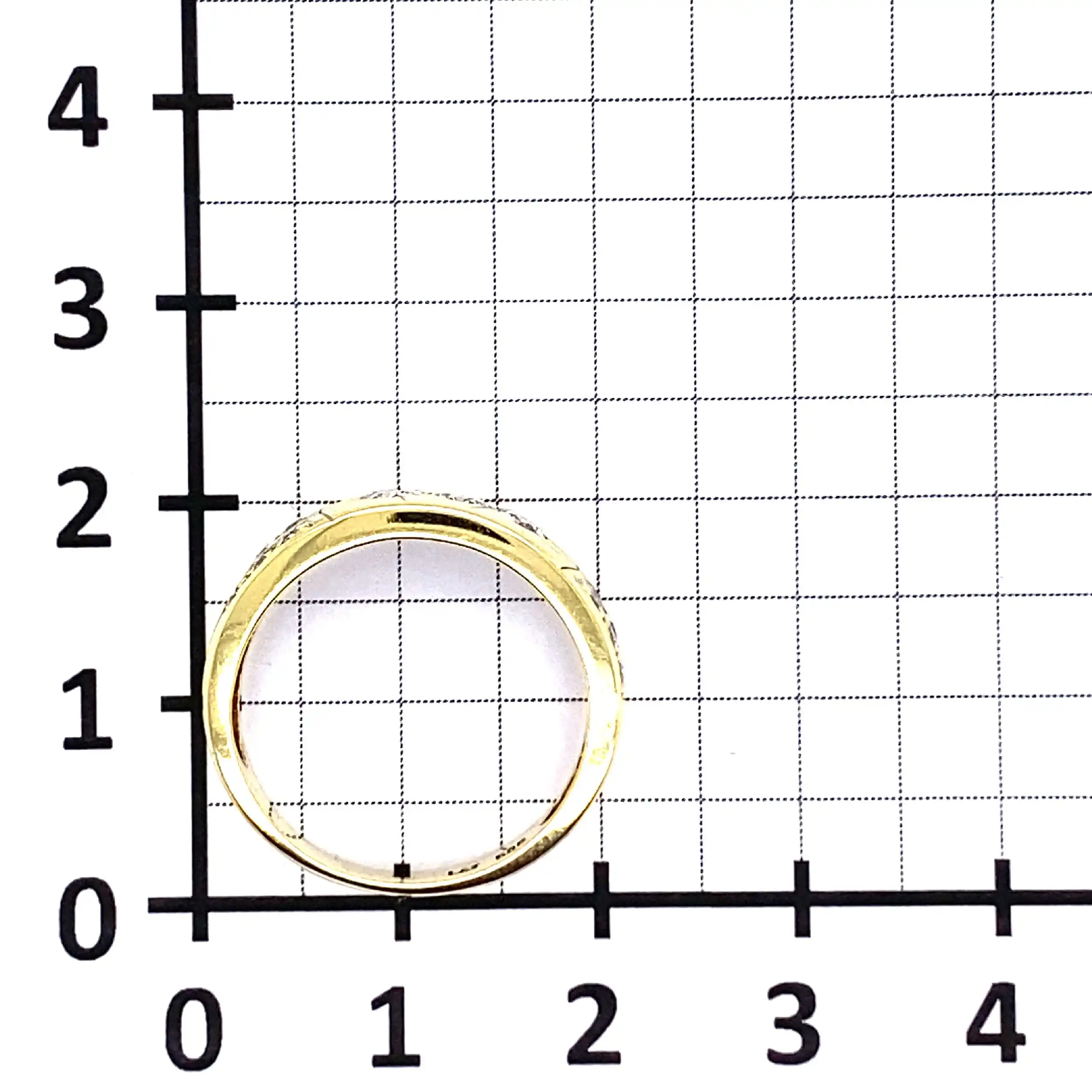 Ring Gelbgold mit Brillanten