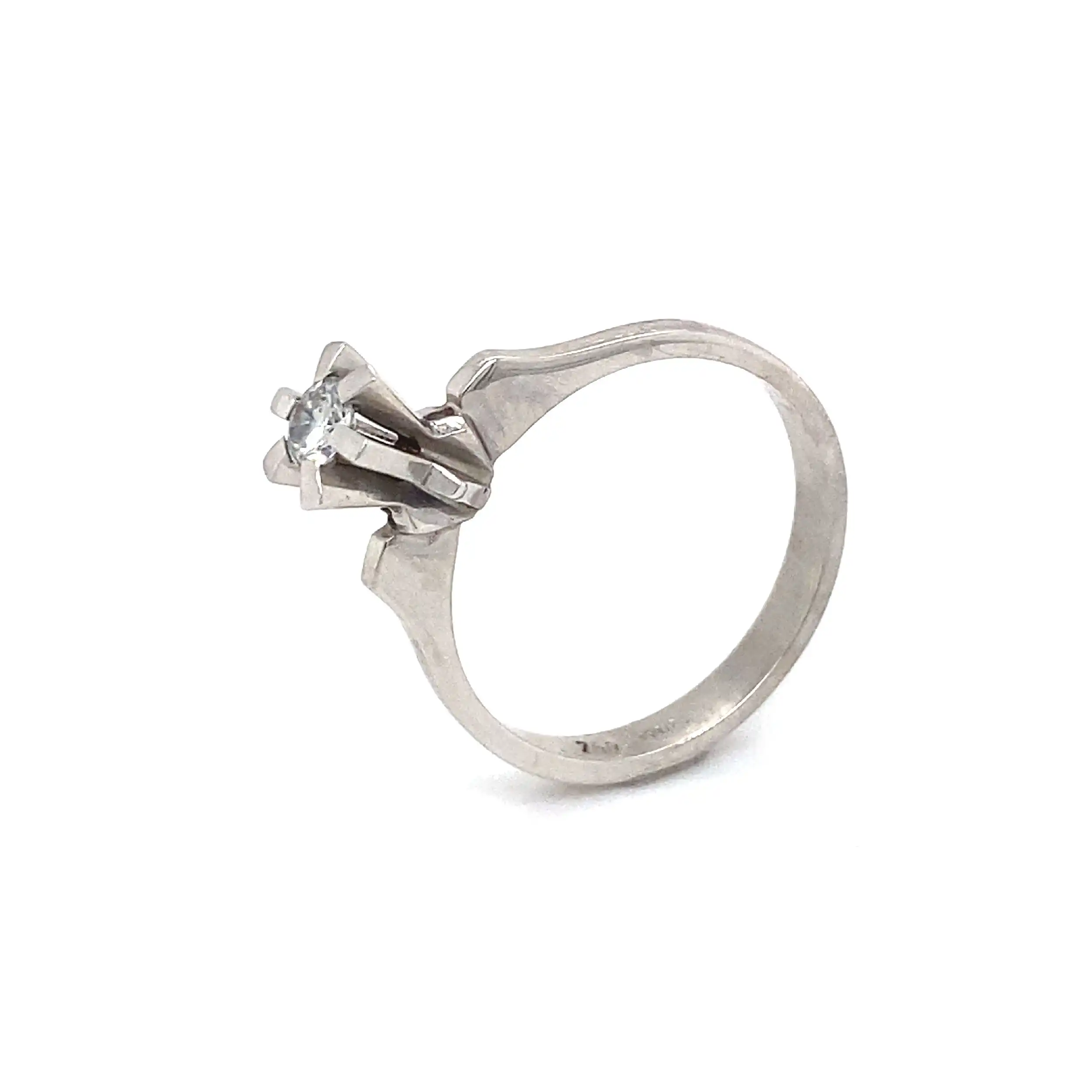 Ring Weißgold mit Brillant