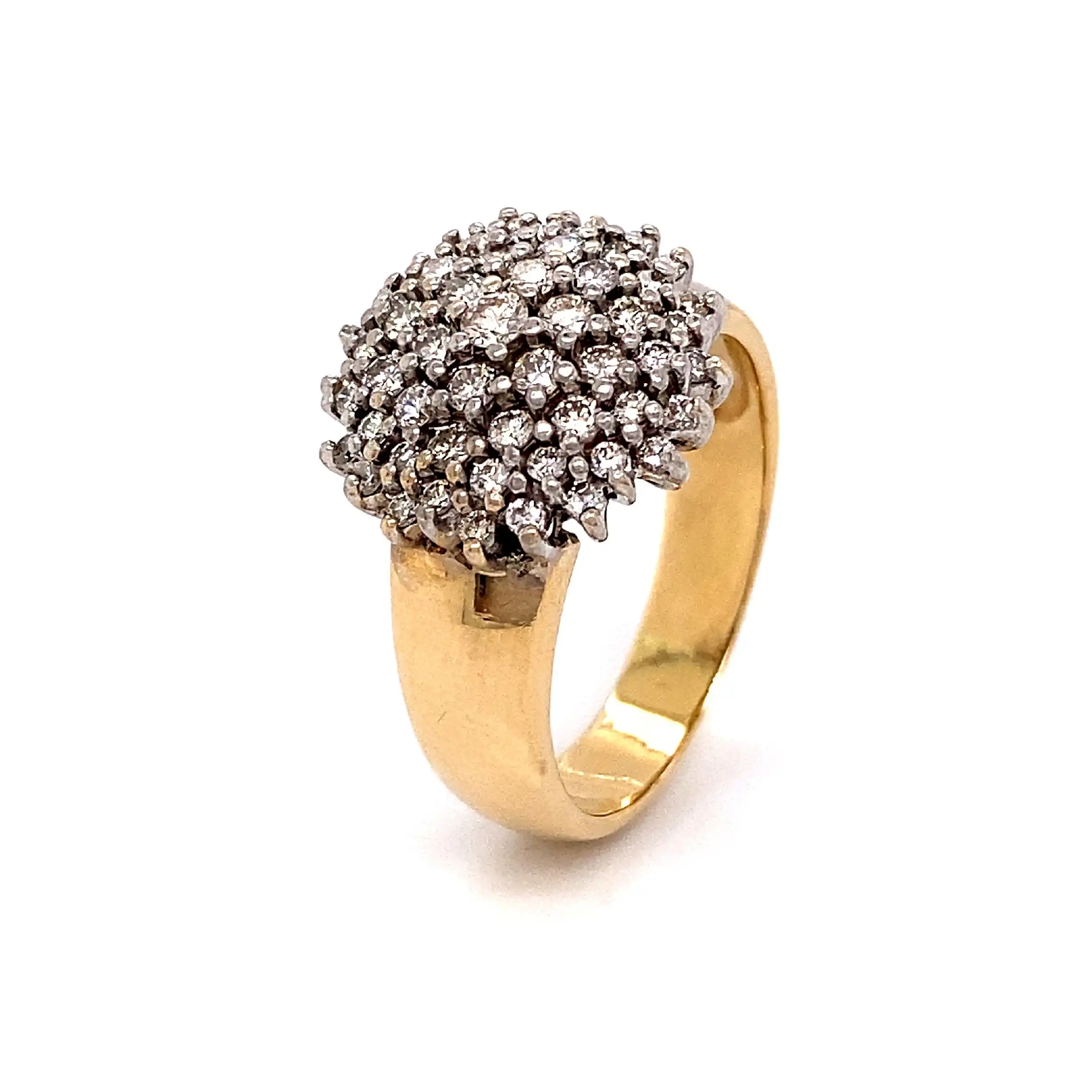 Ring Bicolor mit Brillanten Ring Bicolor mit Brillanten