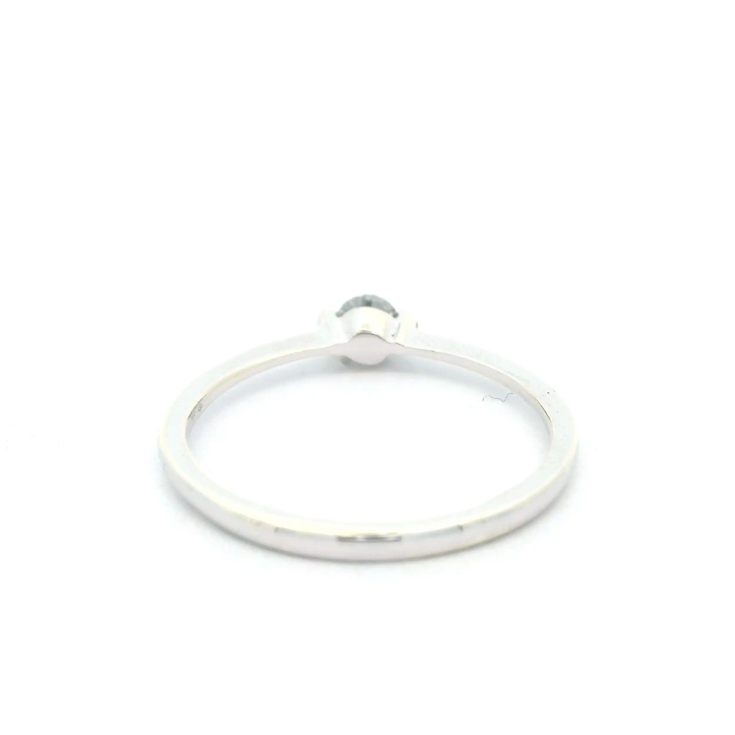 Ring Weißgold mit Brillant Solitär Ring Weißgold mit Brillant Solitär