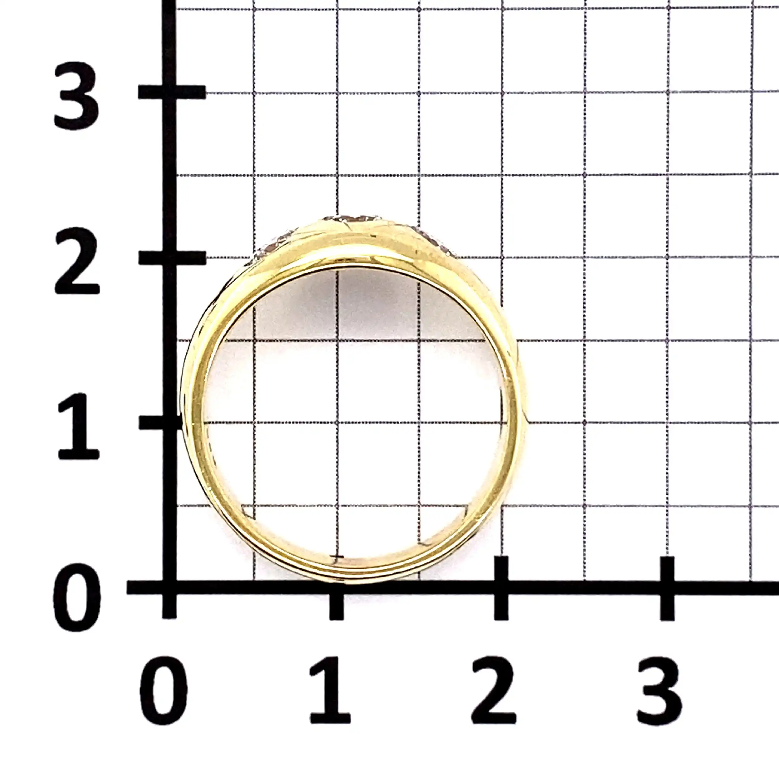 Ring Gelbgold mit Brillanten Ring Gelbgold mit Brillanten