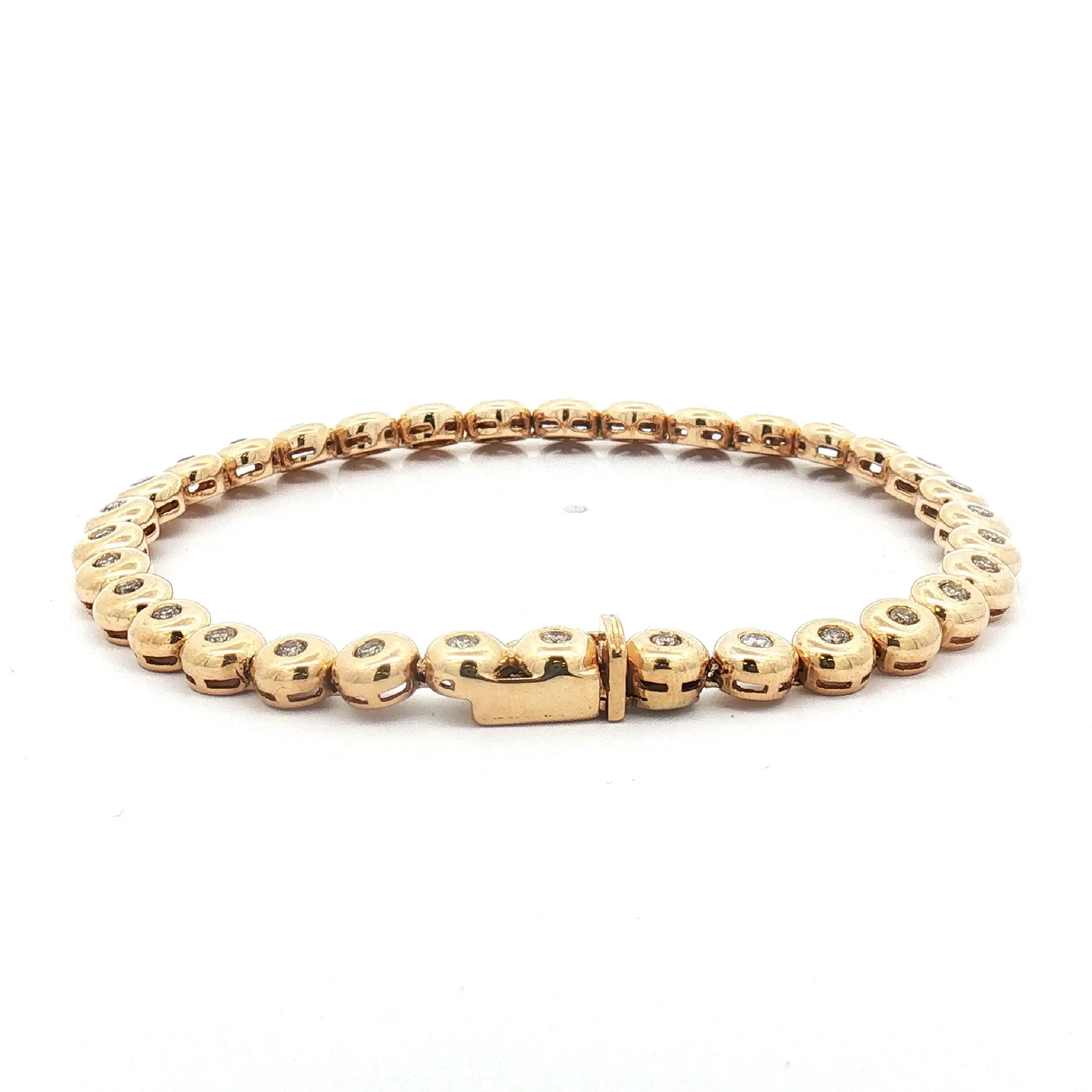 Armband Gelbgold mit Diamanten Armband Gelbgold mit Diamanten