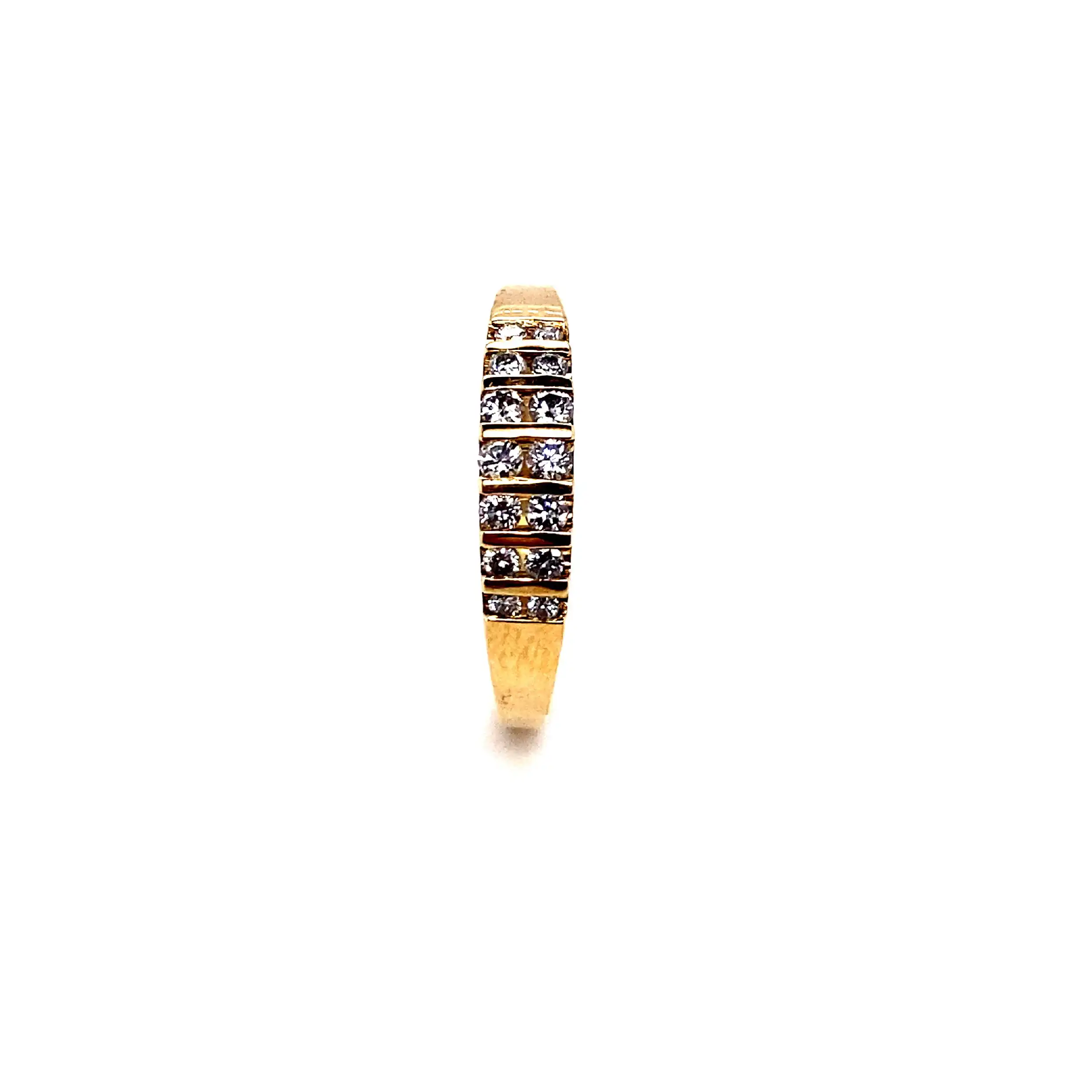 Ring Gelbgold mit Brillanten Ring Gelbgold mit Brillanten