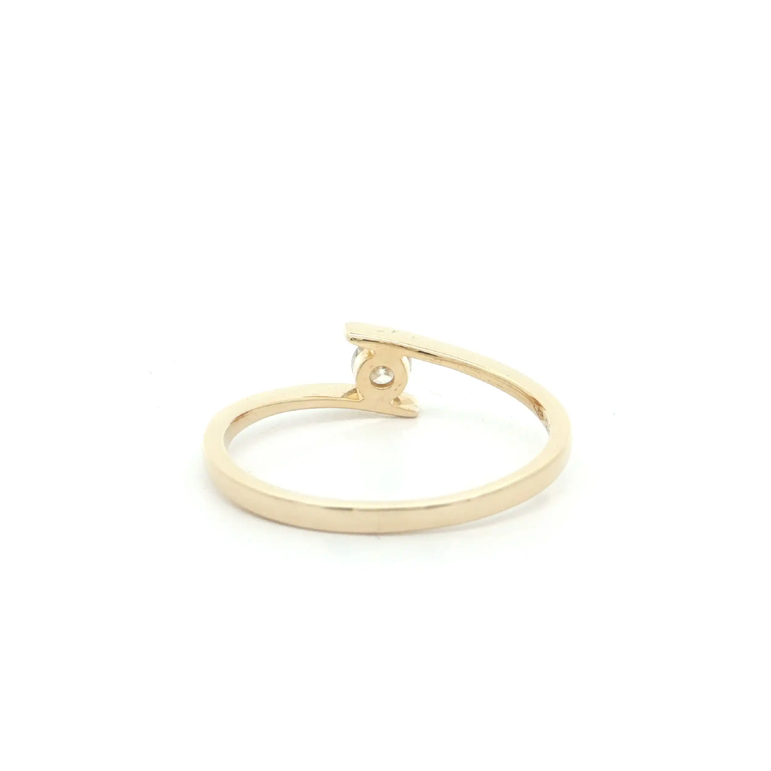 Ring Gelbgold mit Brillant
