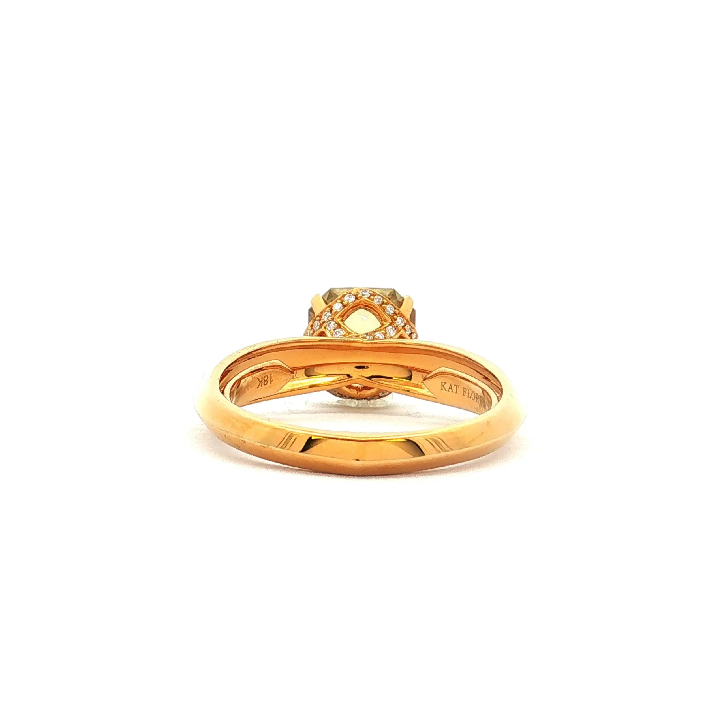Ring Gelbgold mit Zultanite und Brillanten Kat Florence