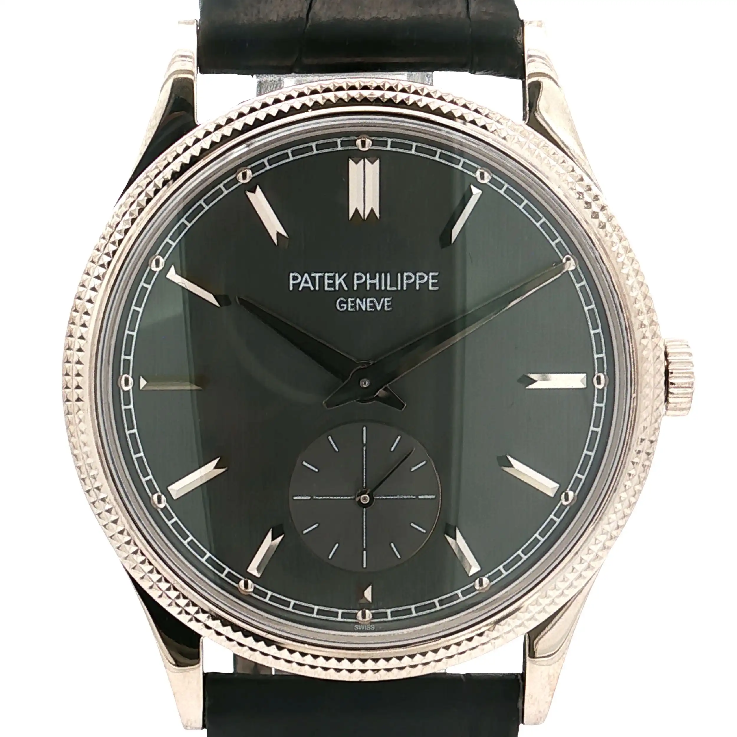 Herrenuhr Patek Philippe Calatrava 39mm Weißgold Herrenuhr Patek Philippe Calatrava 39mm Weißgold