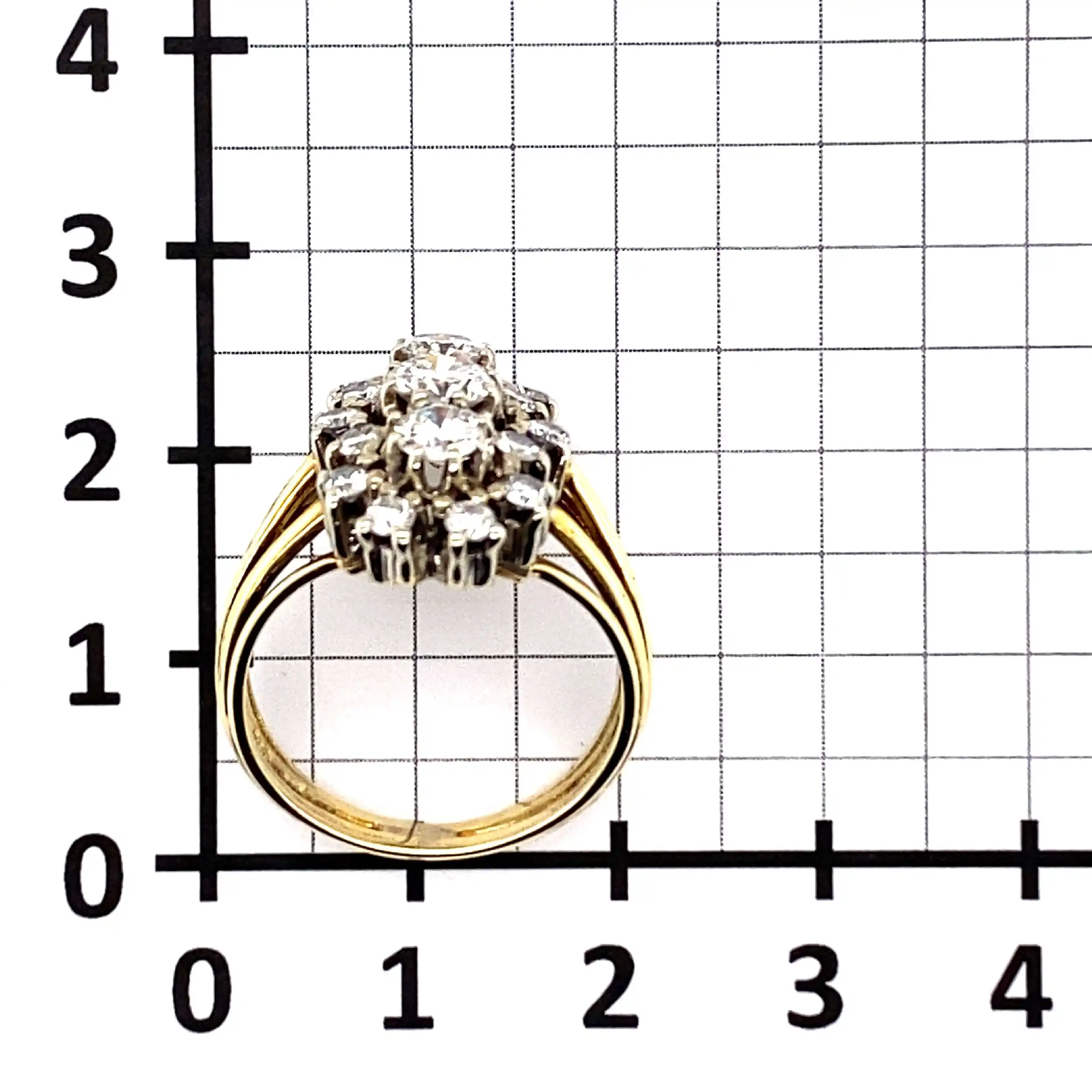 Ring Bicolor mit Brillanten Ring Bicolor mit Brillanten