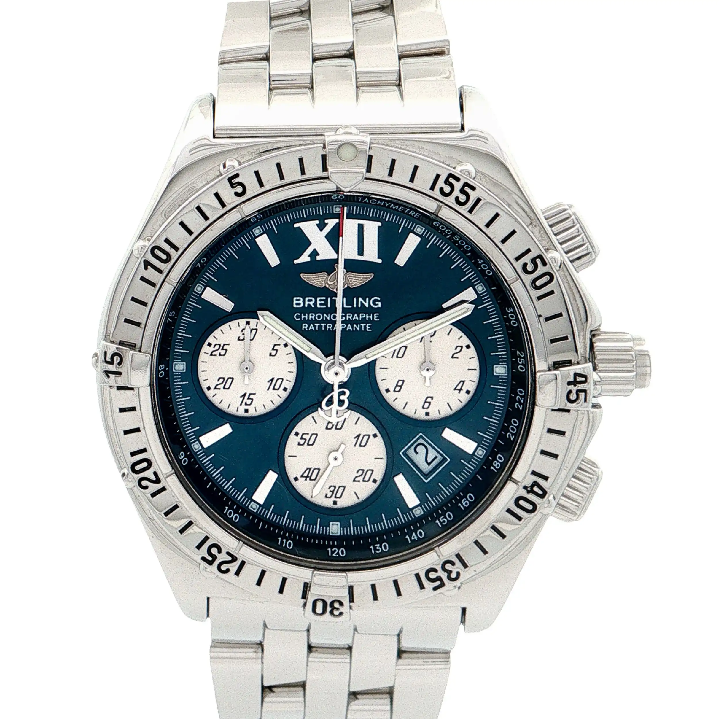 Herrenuhr Breitling Rattaprante A69048 Box + Papiere Quartz