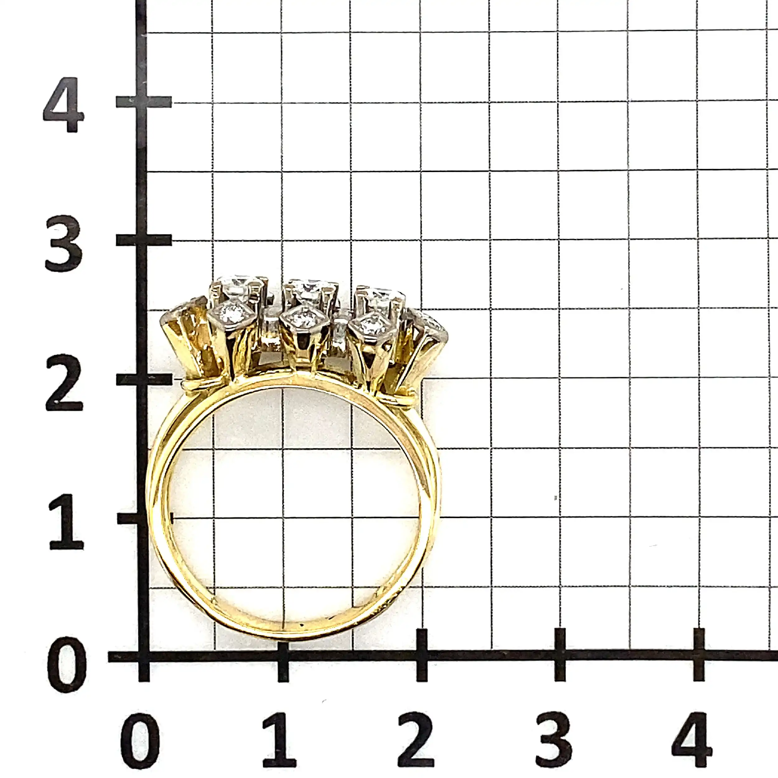 Ring Bicolor mit Brillanten Ring Bicolor mit Brillanten