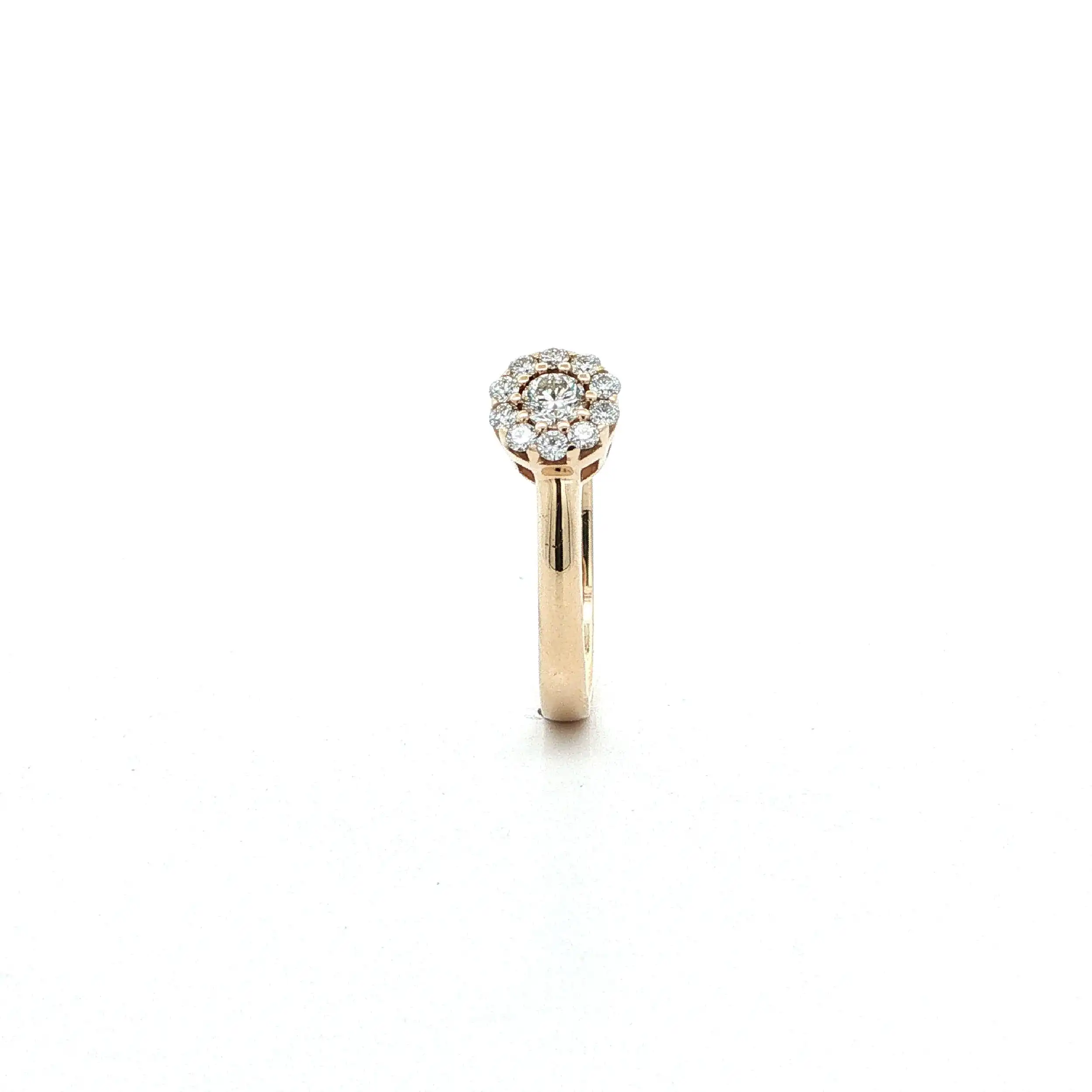 Ring Gelbgold mit Brillanten