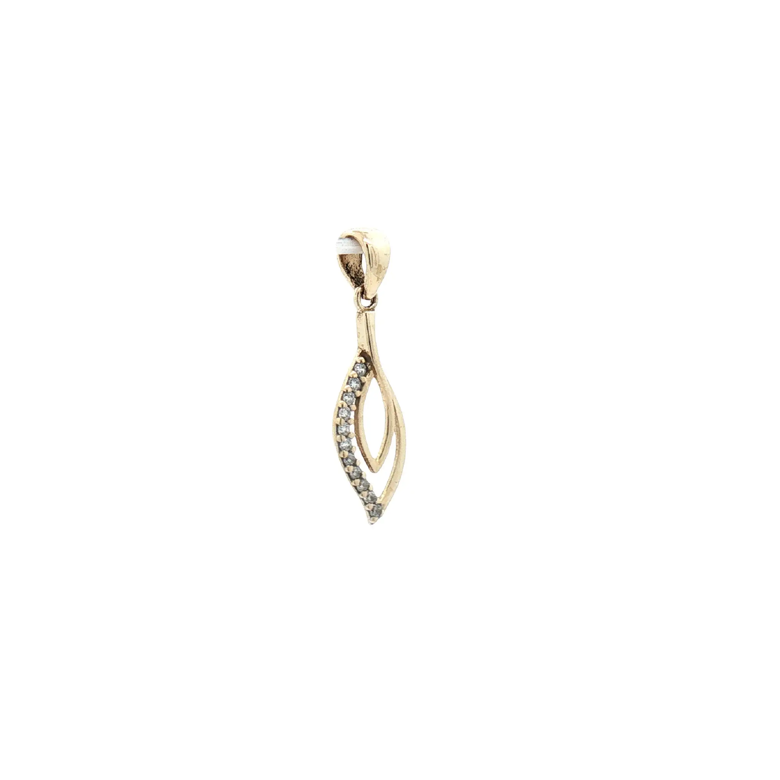 Anhänger Gelbgold mit Zirkonia