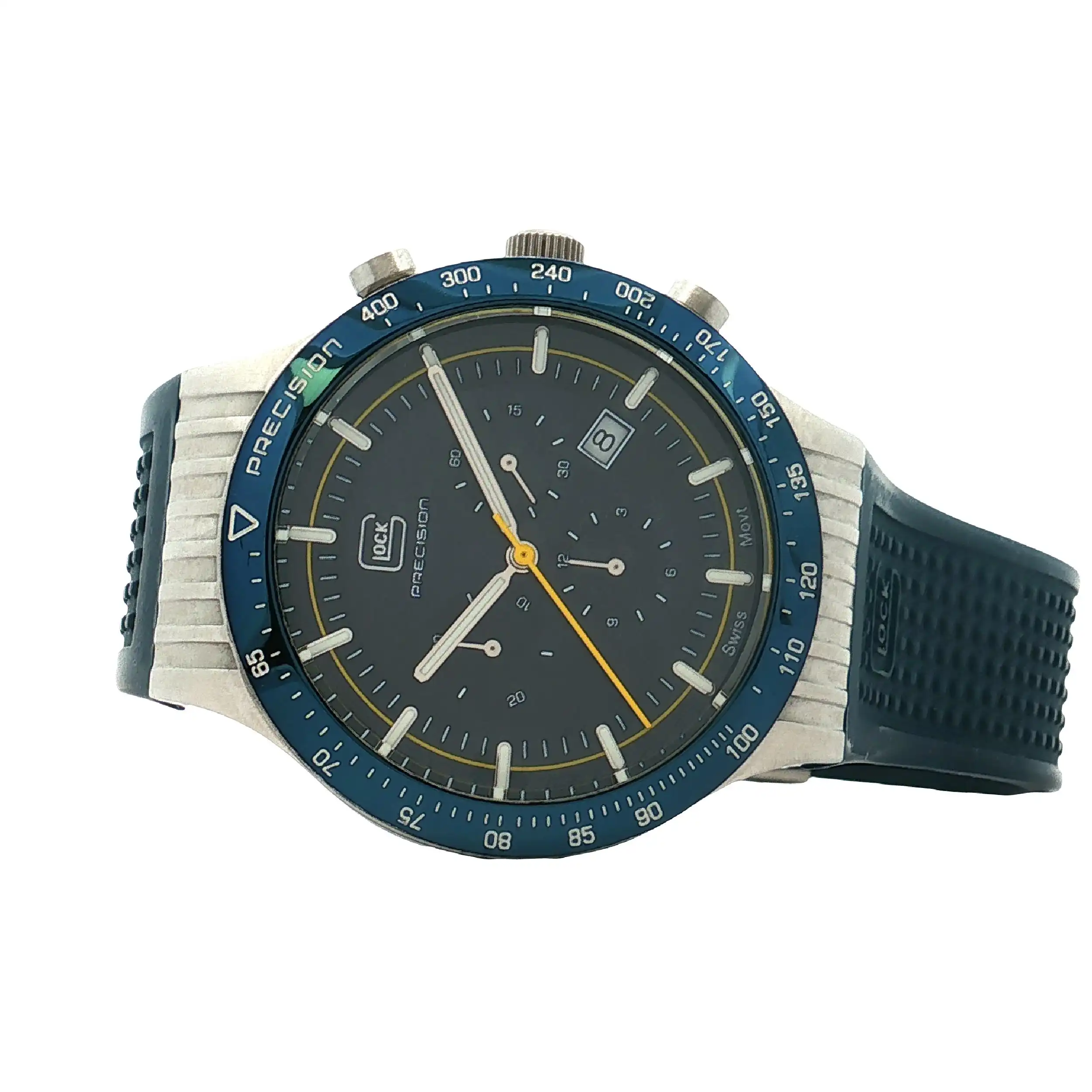 Herrenuhr Glock Precision Chronograph Kautschuk