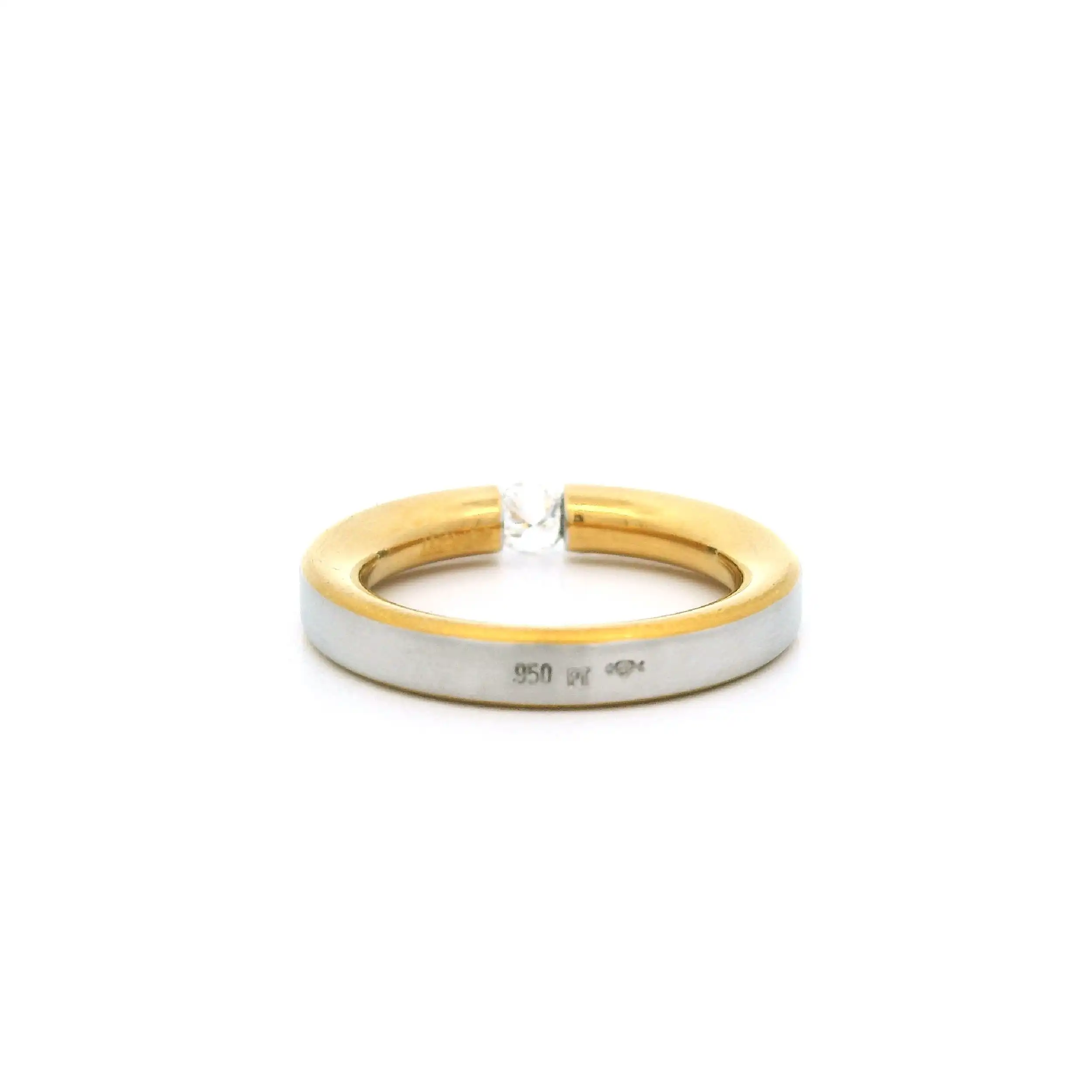 Ring Bicolor mit Brillant Niessing Ring Bicolor mit Brillant Niessing
