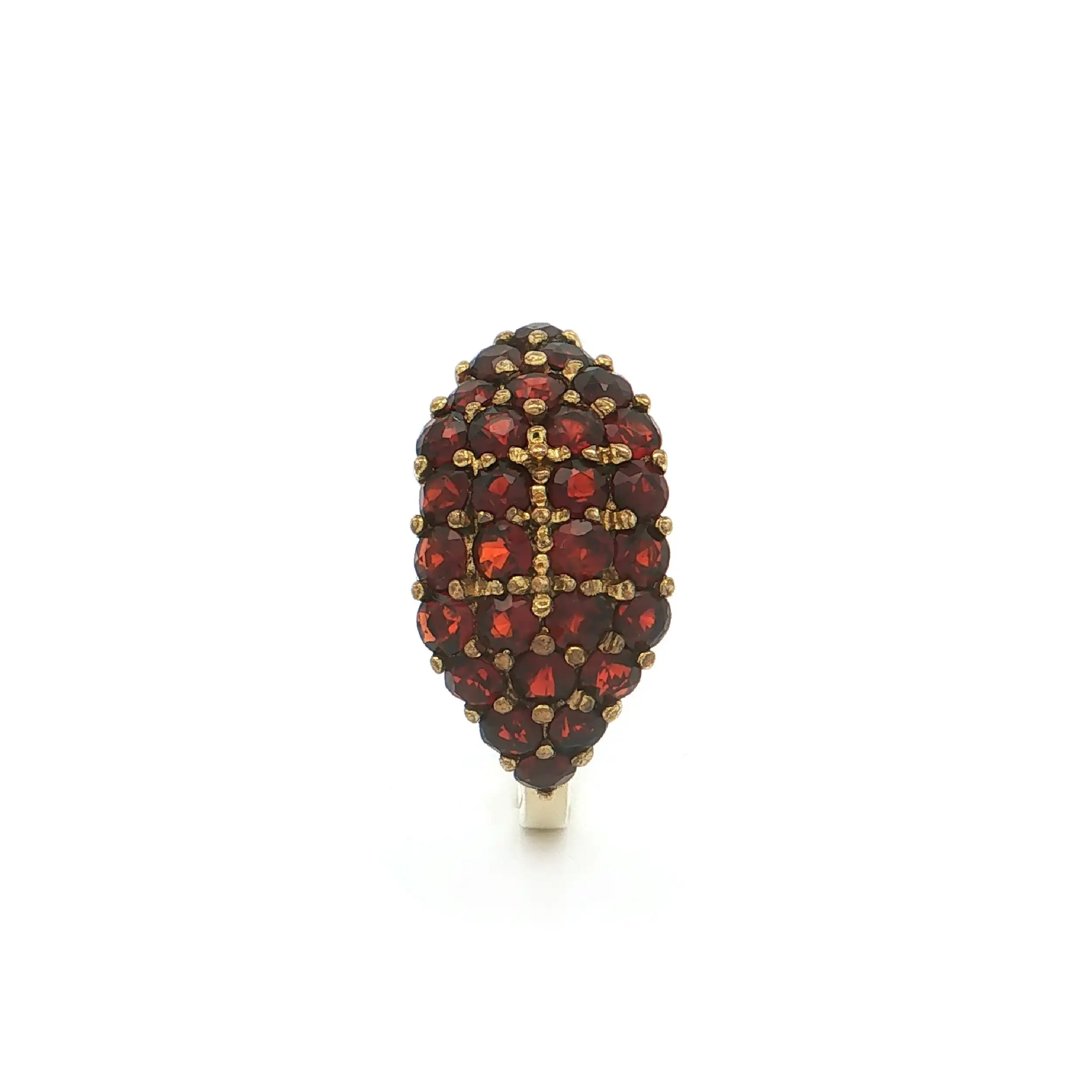 Ring Gelbgold mit Granaten Ring Gelbgold mit Granaten