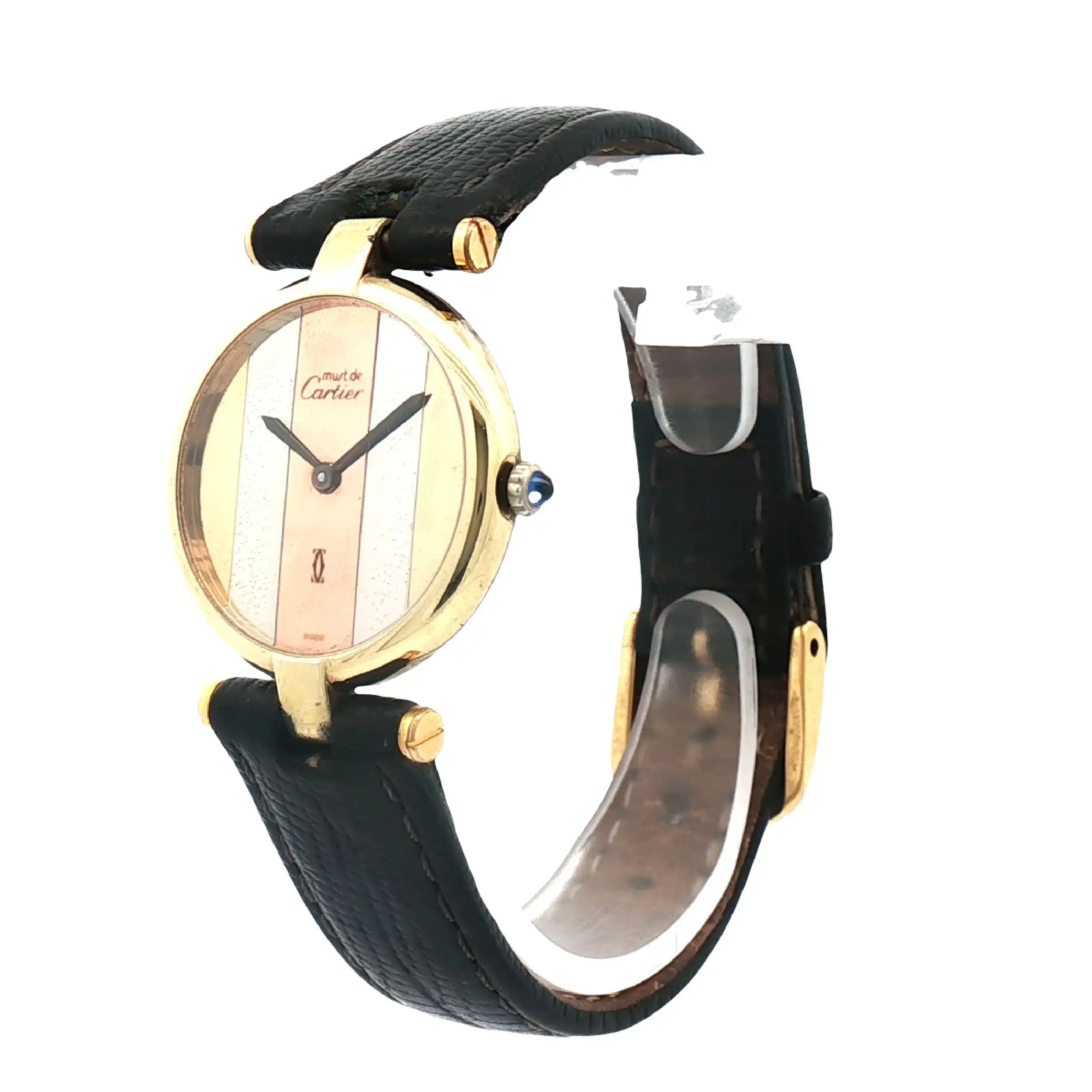 Damenuhr Cartier Must de Cartier Colisée Trinity BJ ca 1995 Damenuhr Cartier Must de Cartier Colisée Trinity BJ ca 1995