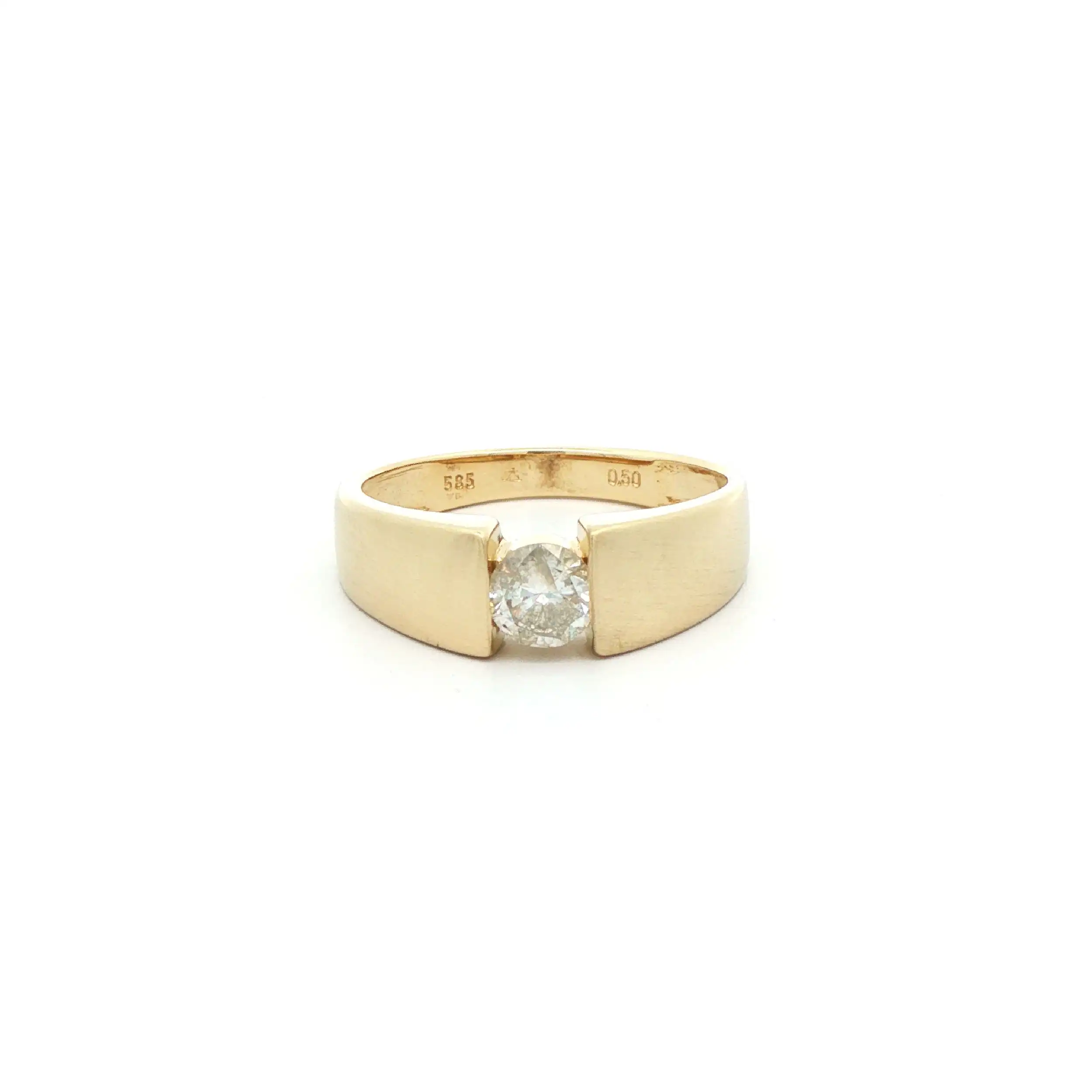 Spannring Gelbgold mit Brillanten Spannring Gelbgold mit Brillanten