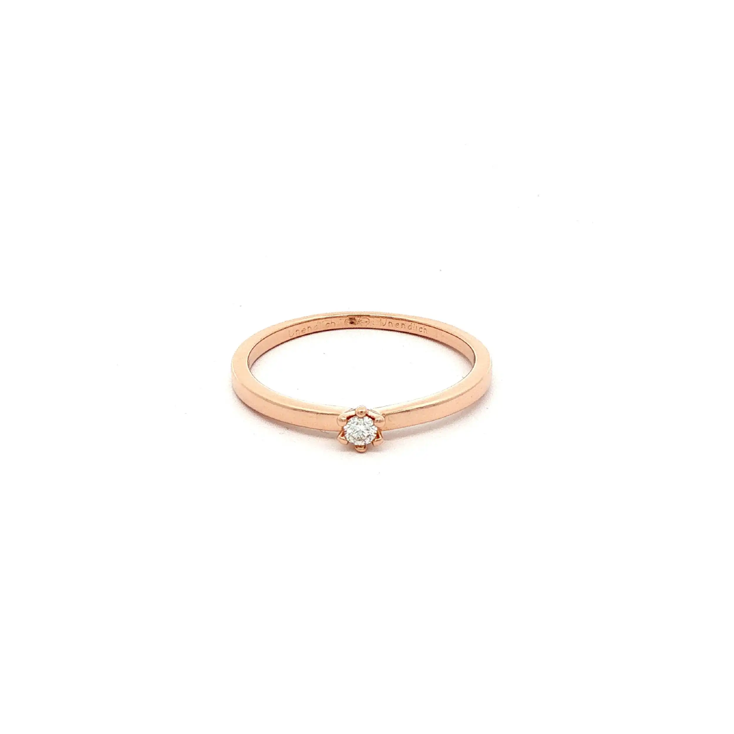 Ring Gelbgold mit Brillant