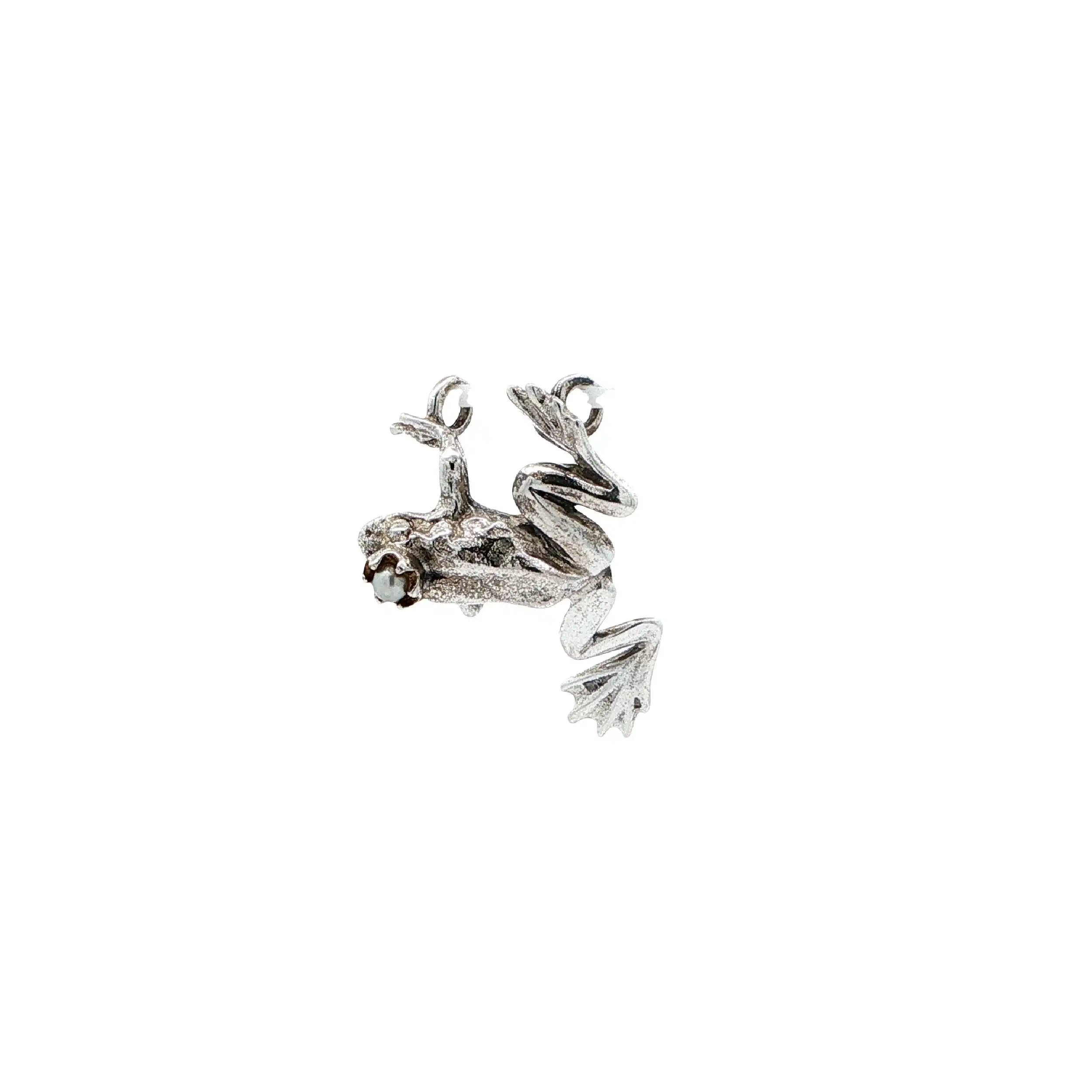 Anhänger Silber Froschkönig