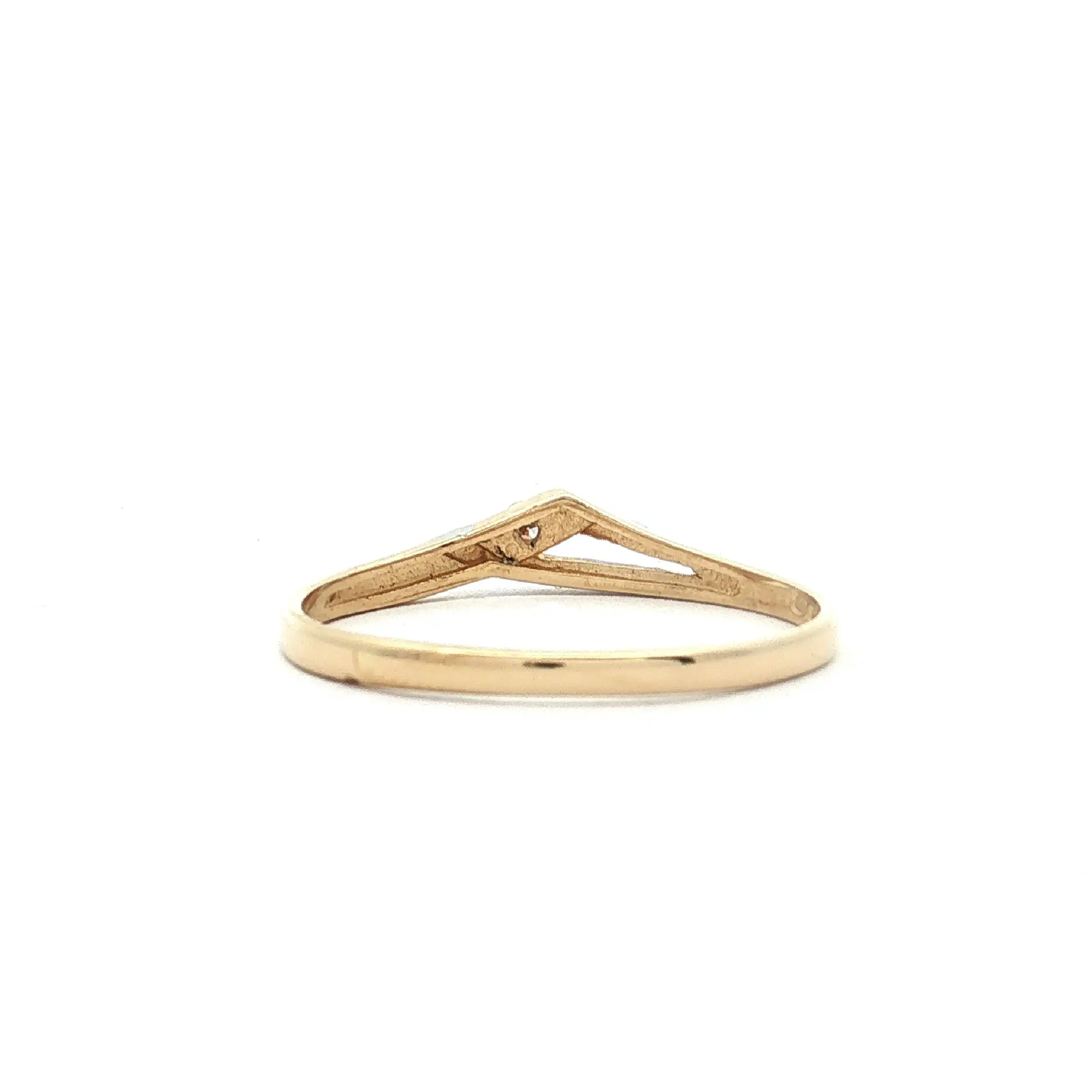 Ring Gelbgold mit Brillant Solitär Ring Gelbgold mit Brillant Solitär