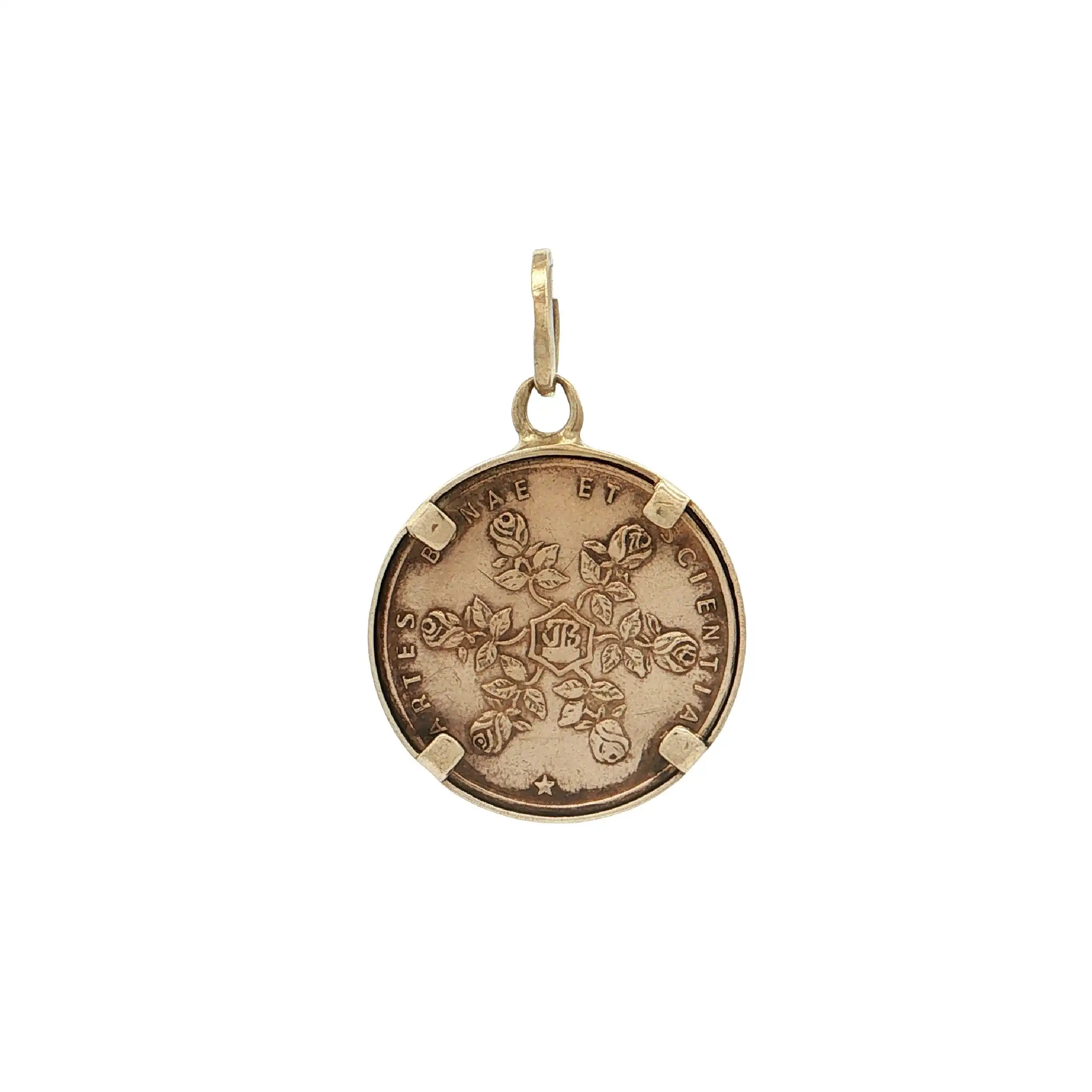 Anhänger Gelbgold mit Münze "Queen Elizabeth"