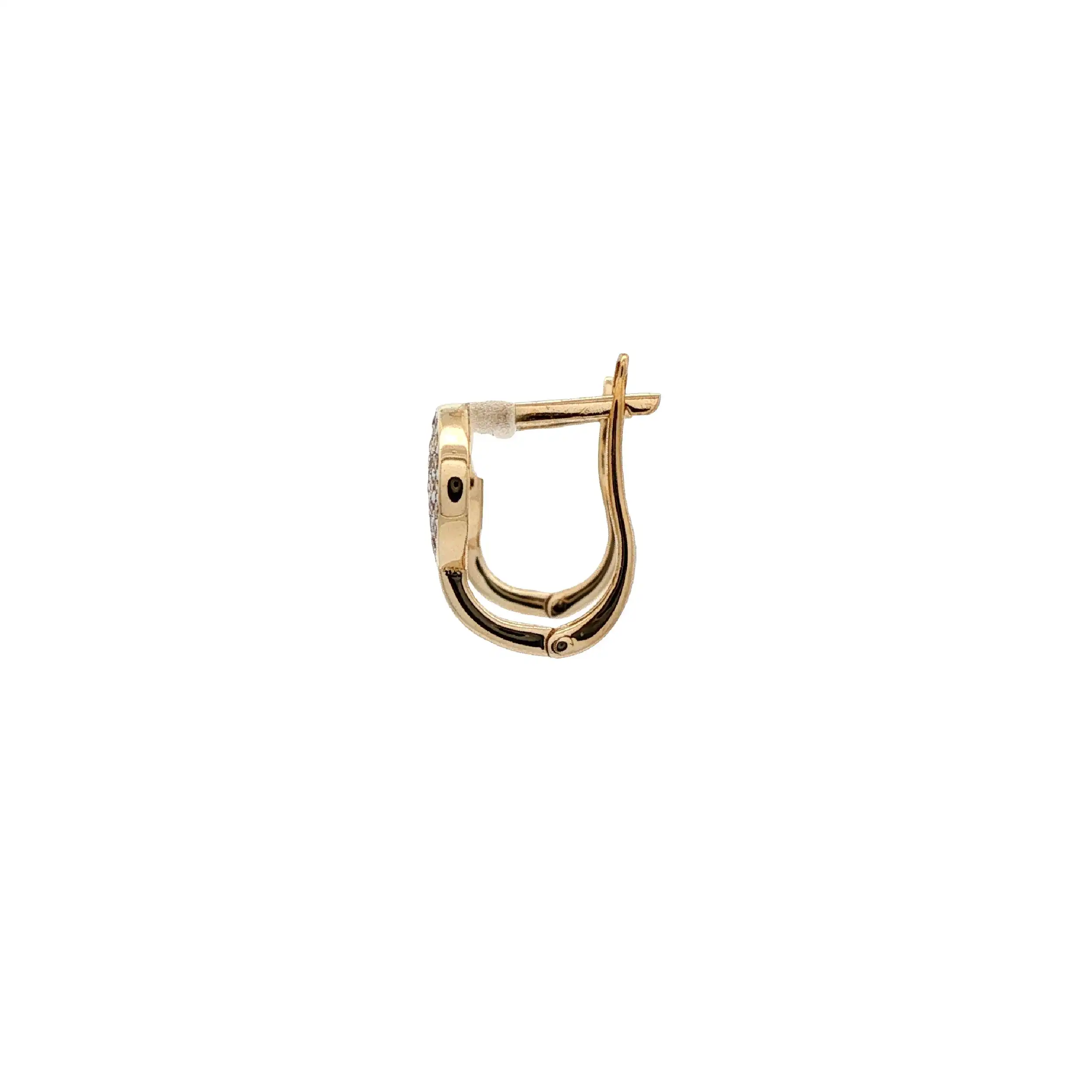 Paar Ohrstecker Gelbgold mit Zirkonia Paar Ohrstecker Gelbgold mit Zirkonia