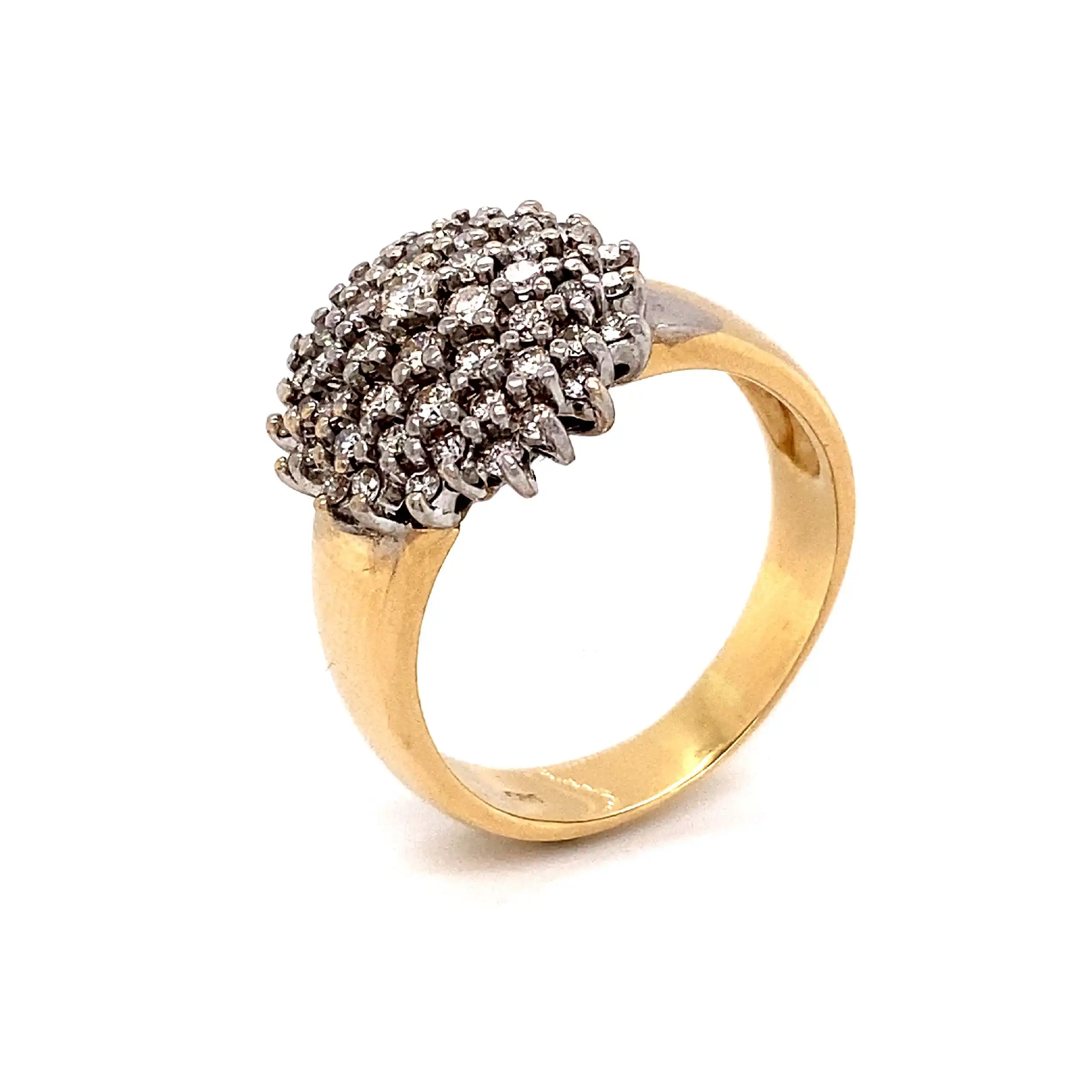 Ring Bicolor mit Brillanten Ring Bicolor mit Brillanten