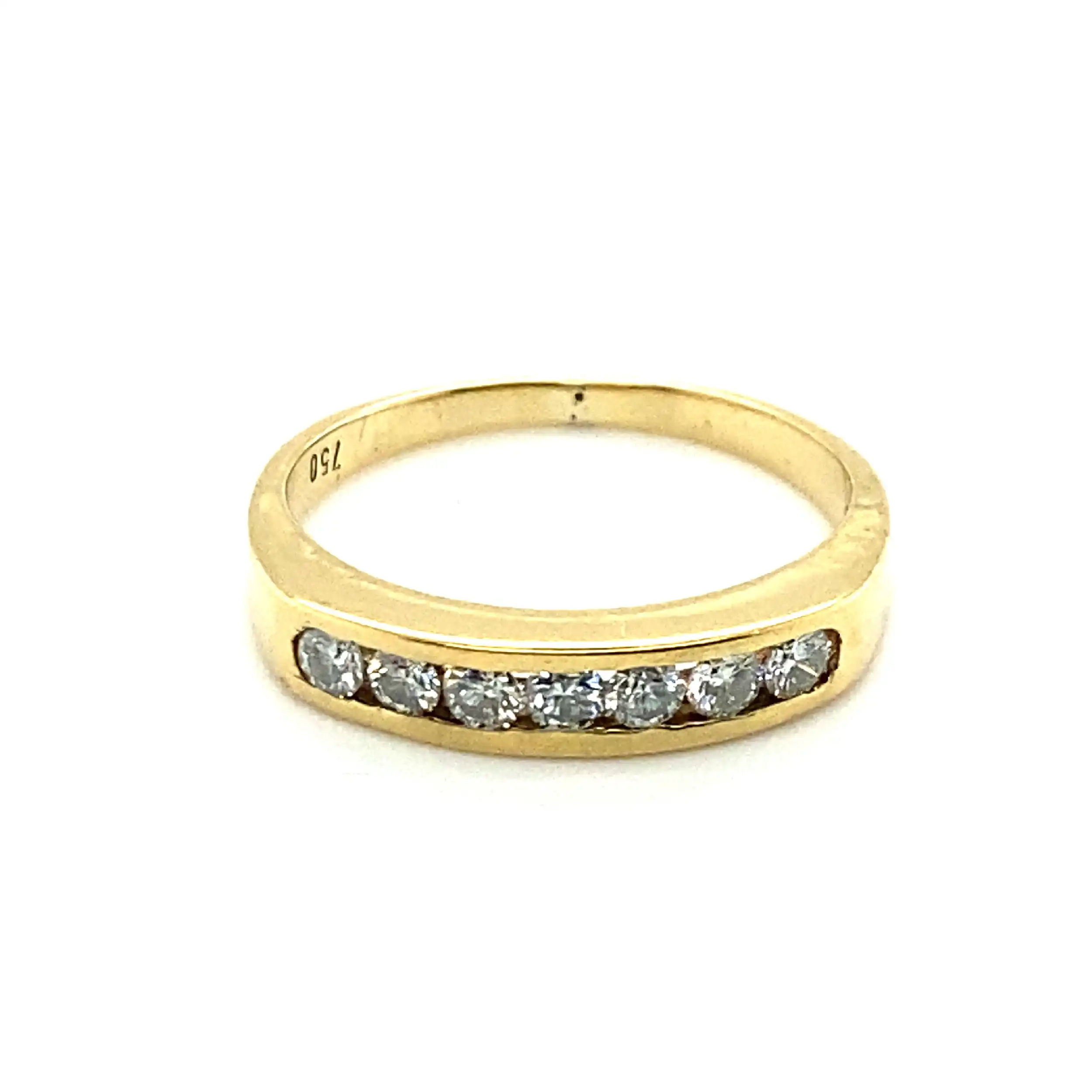 Ring Gelbgold mit Brillanten Ring Gelbgold mit Brillanten