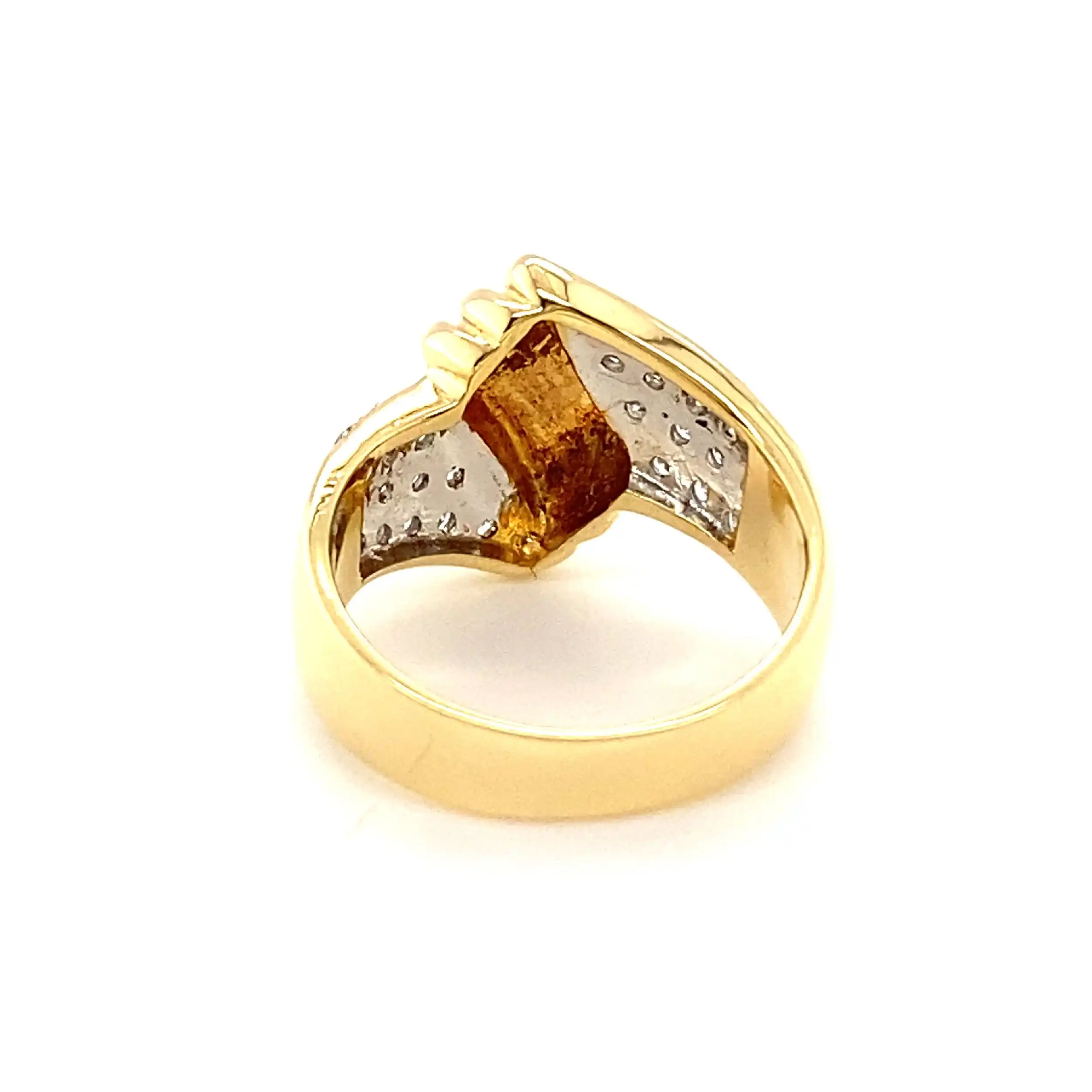 Ring Gelbgold mit Brillanten Ring Gelbgold mit Brillanten