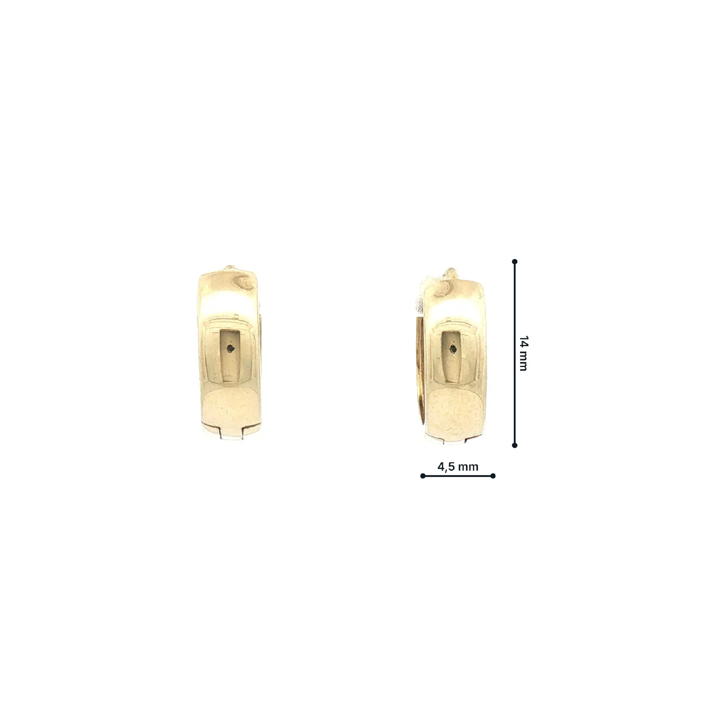 Creolen Gelbgold