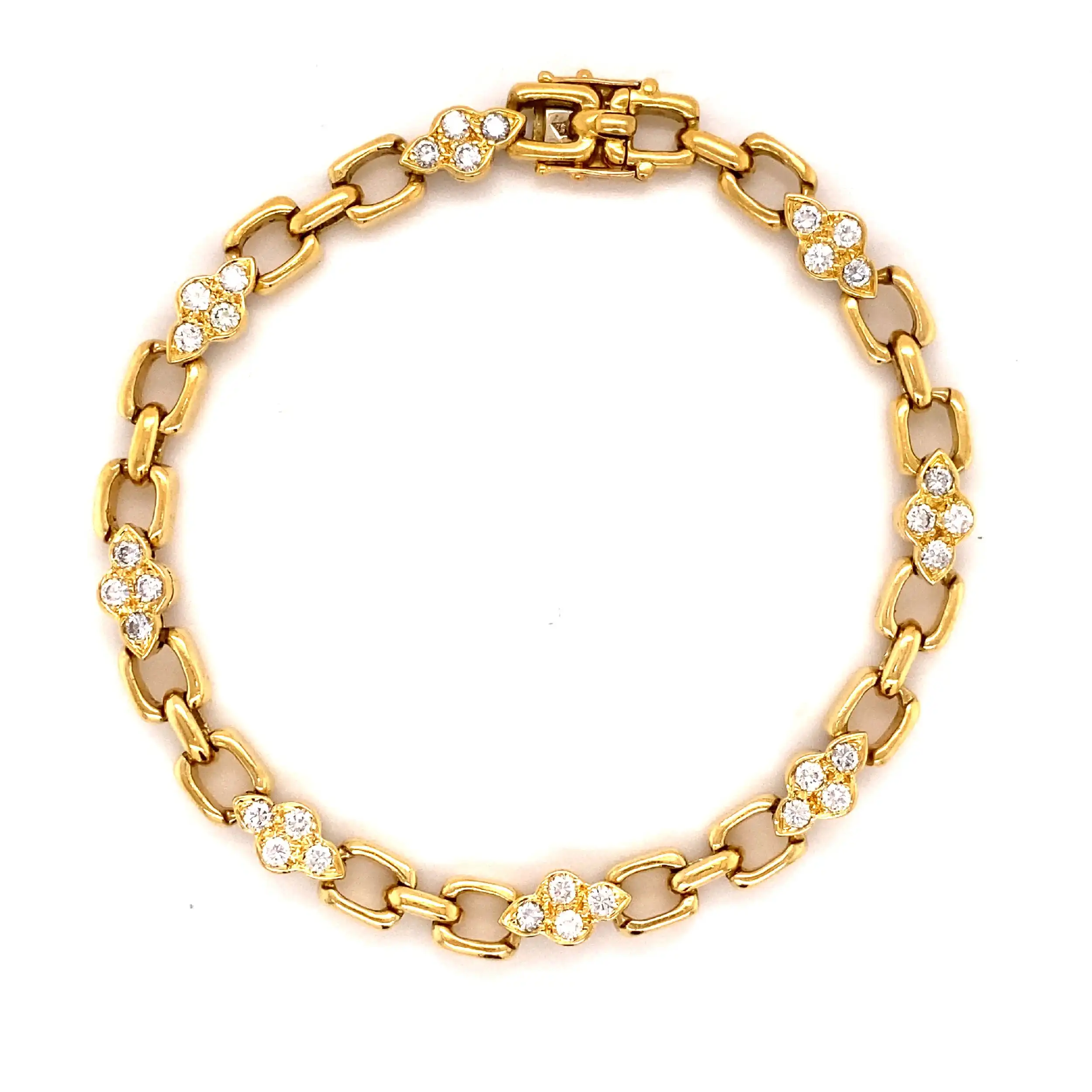 Armband Gelbgold mit Brillanten