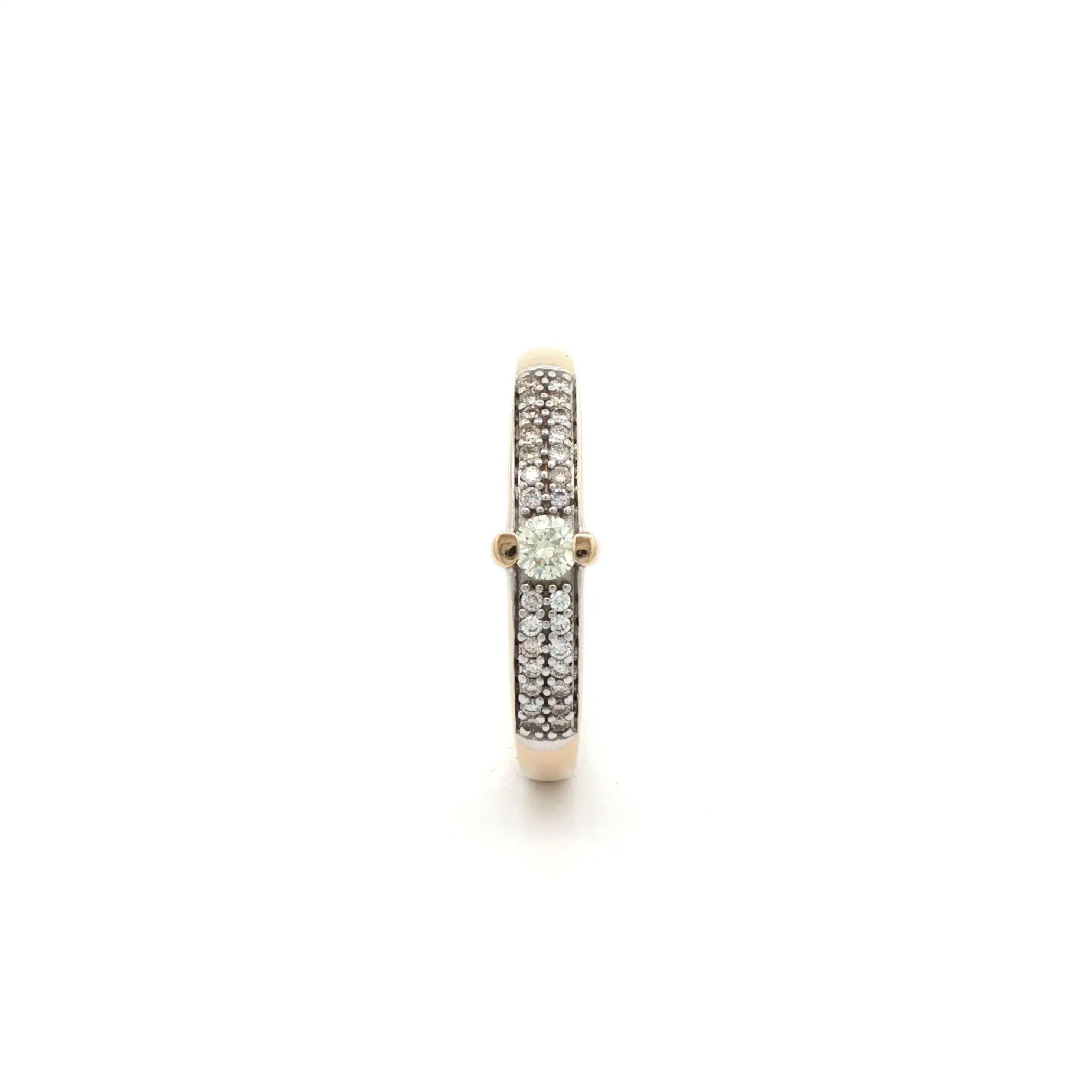 Ring Gelbgold mit Brillanten Ring Gelbgold mit Brillanten
