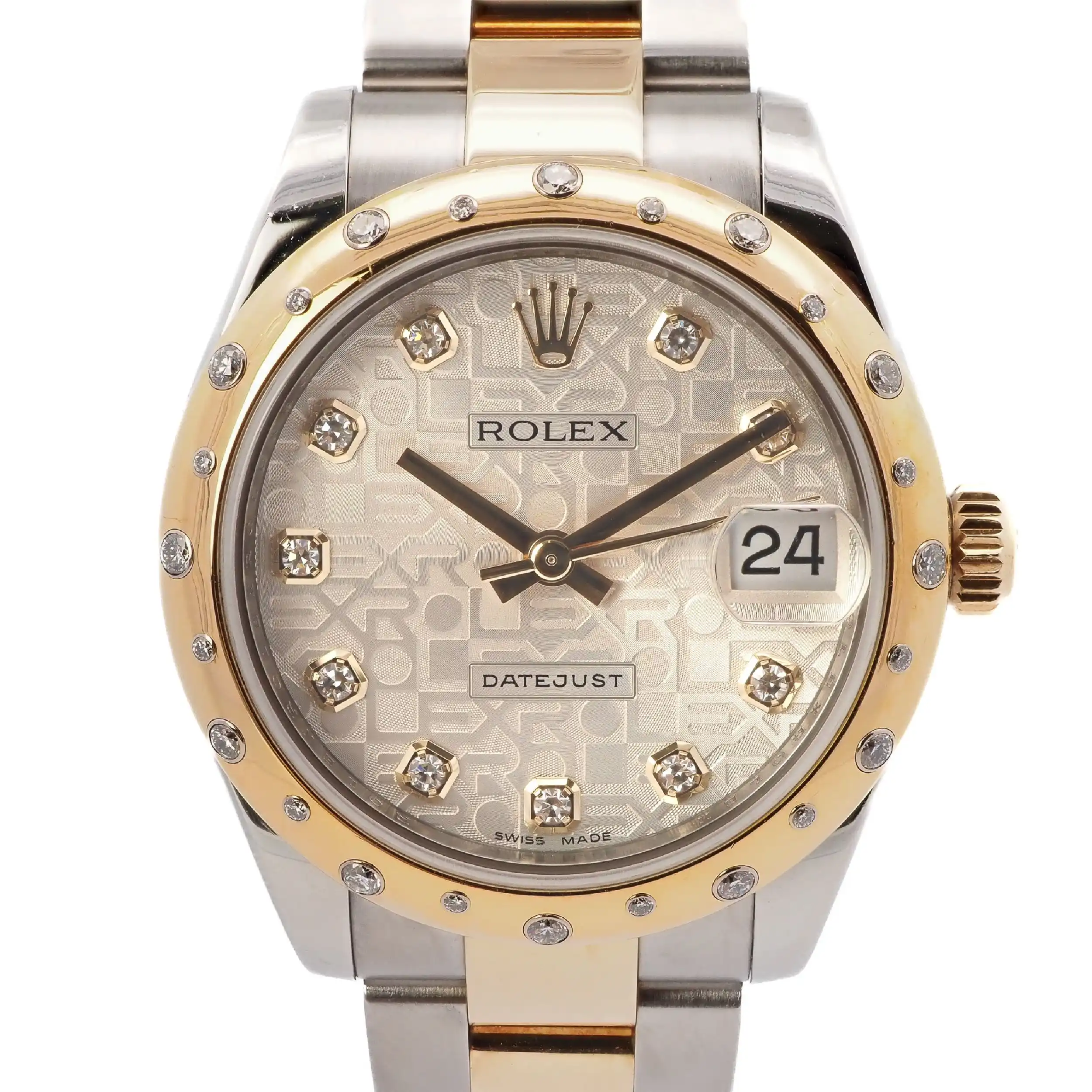 Damenuhr Rolex Datejust 31 Ref. 178343 Anniversary edition mit Jubilee Blatt Damenuhr Rolex Datejust 31 Ref. 178343 Anniversary edition mit Jubilee Blatt