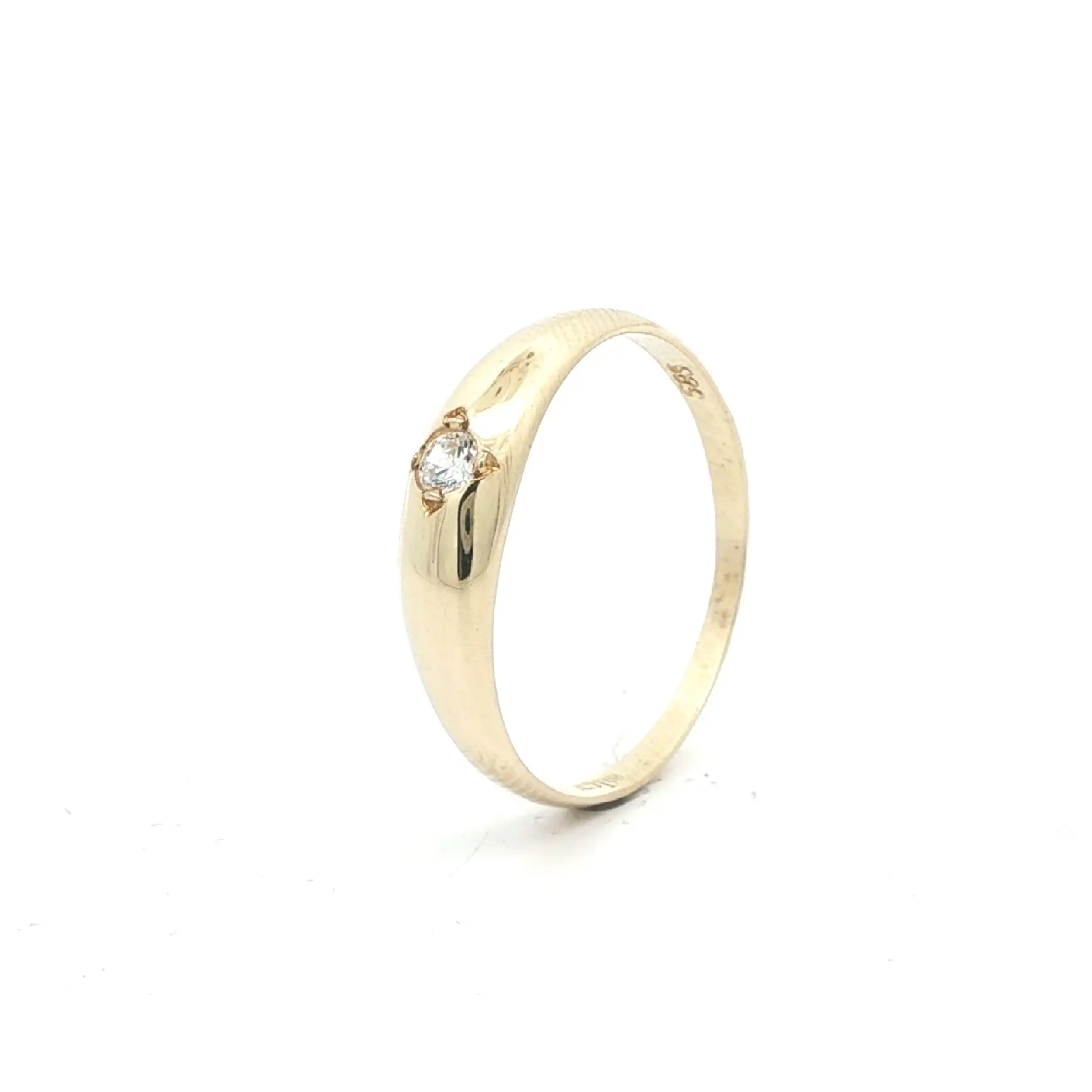 Ring Gelbgold mit Zirkonia
