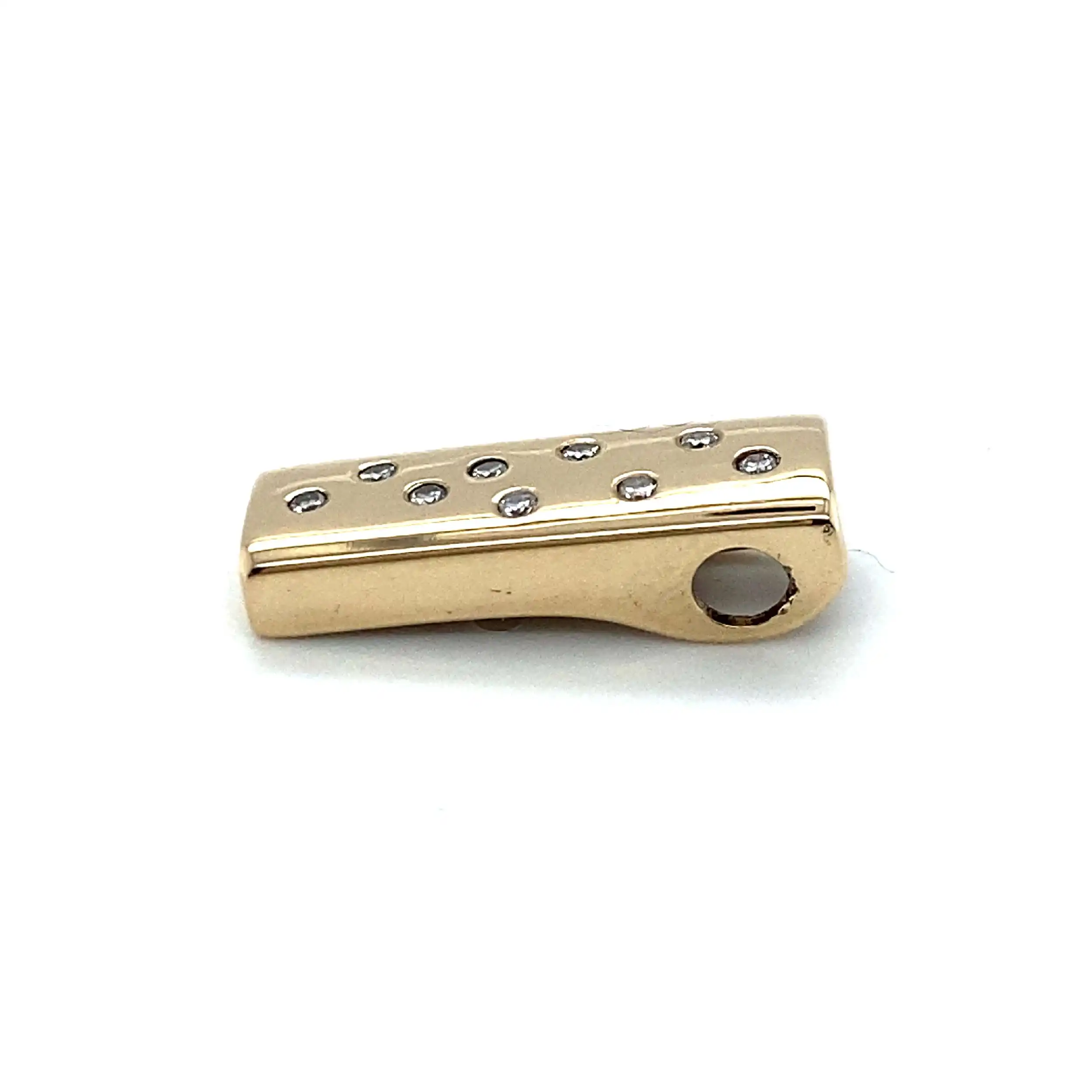 Anhänger Gelbgold mit Brillanten Anhänger Gelbgold mit Brillanten