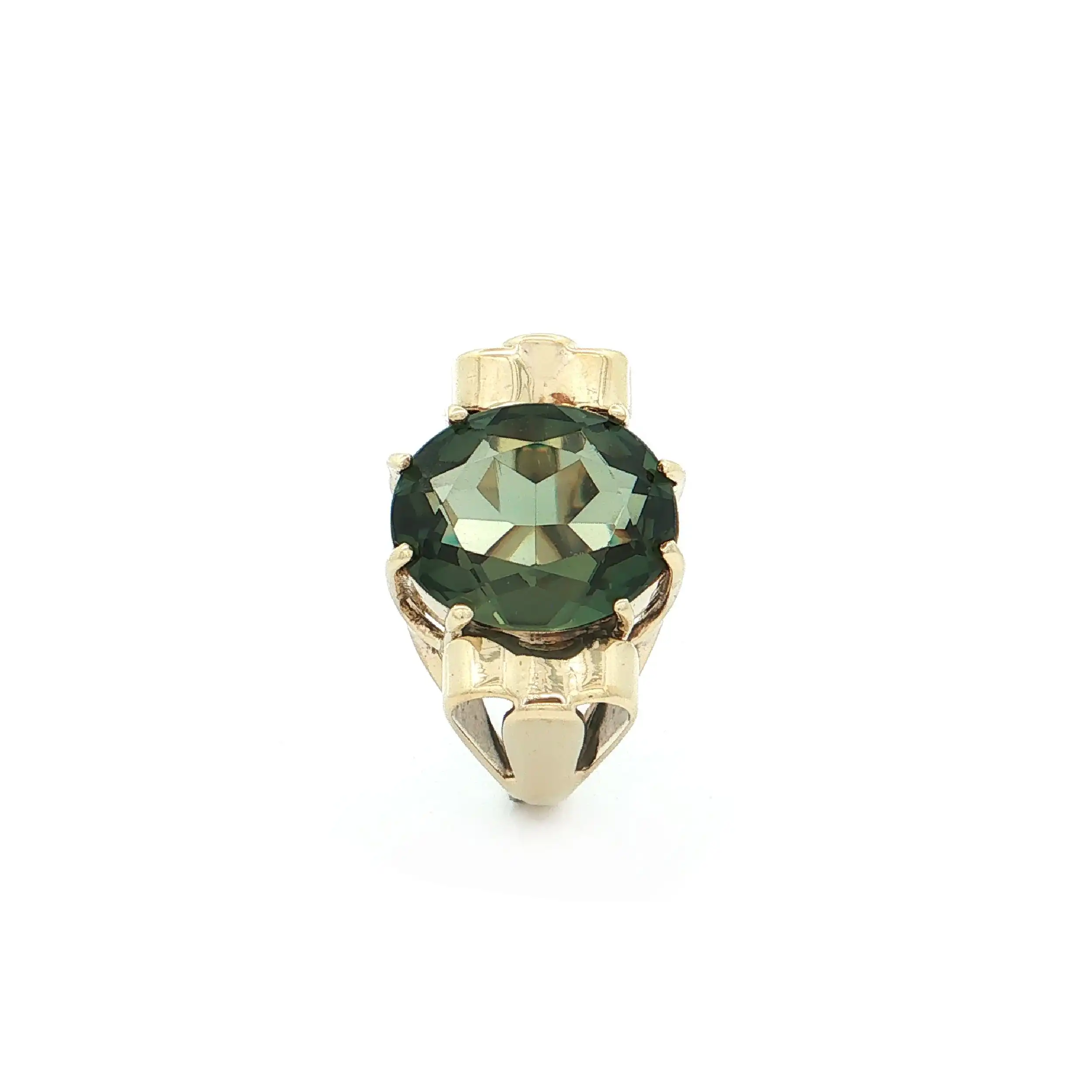 Ring Gelbgold mit Spinell