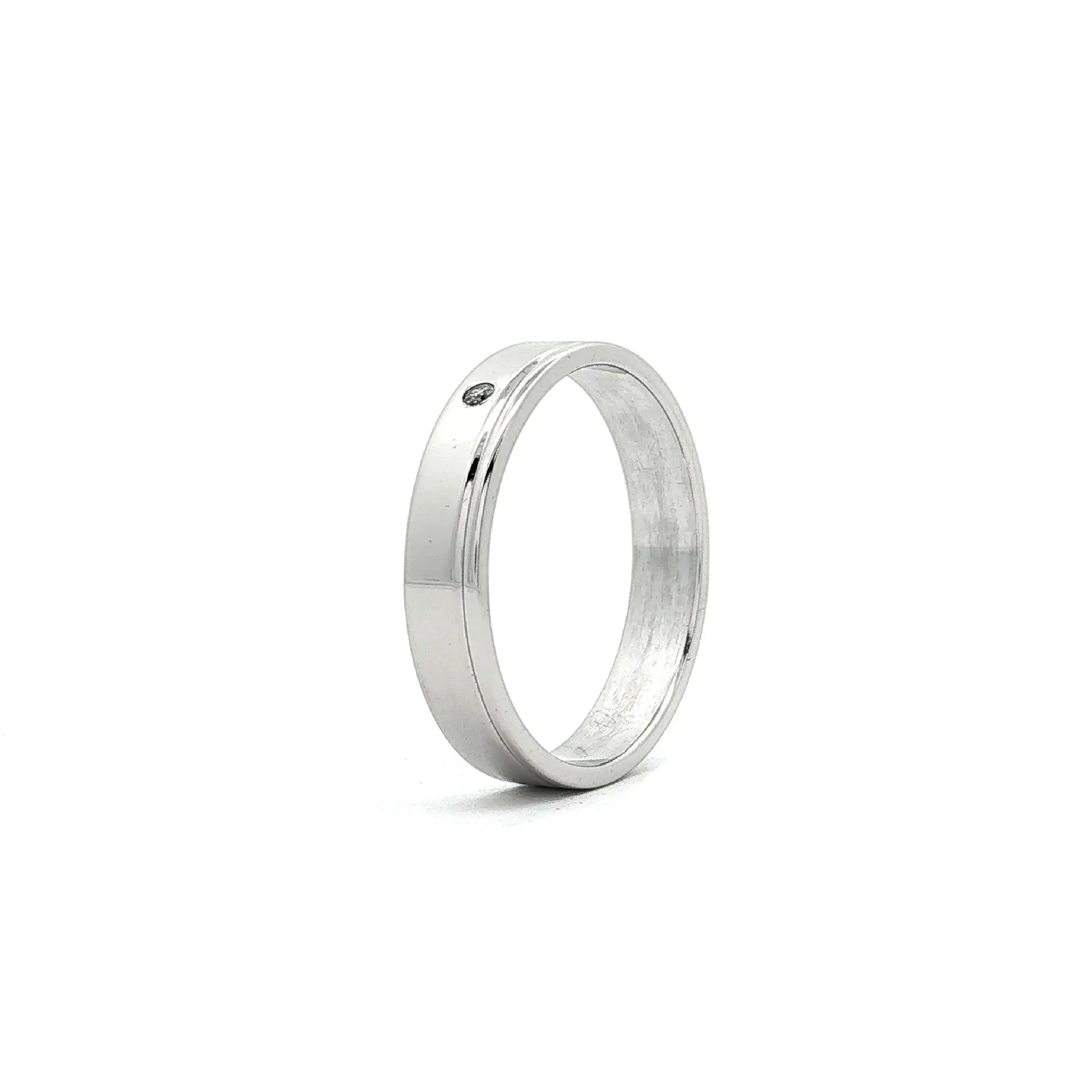 Ring Weißgold mit Brillant
