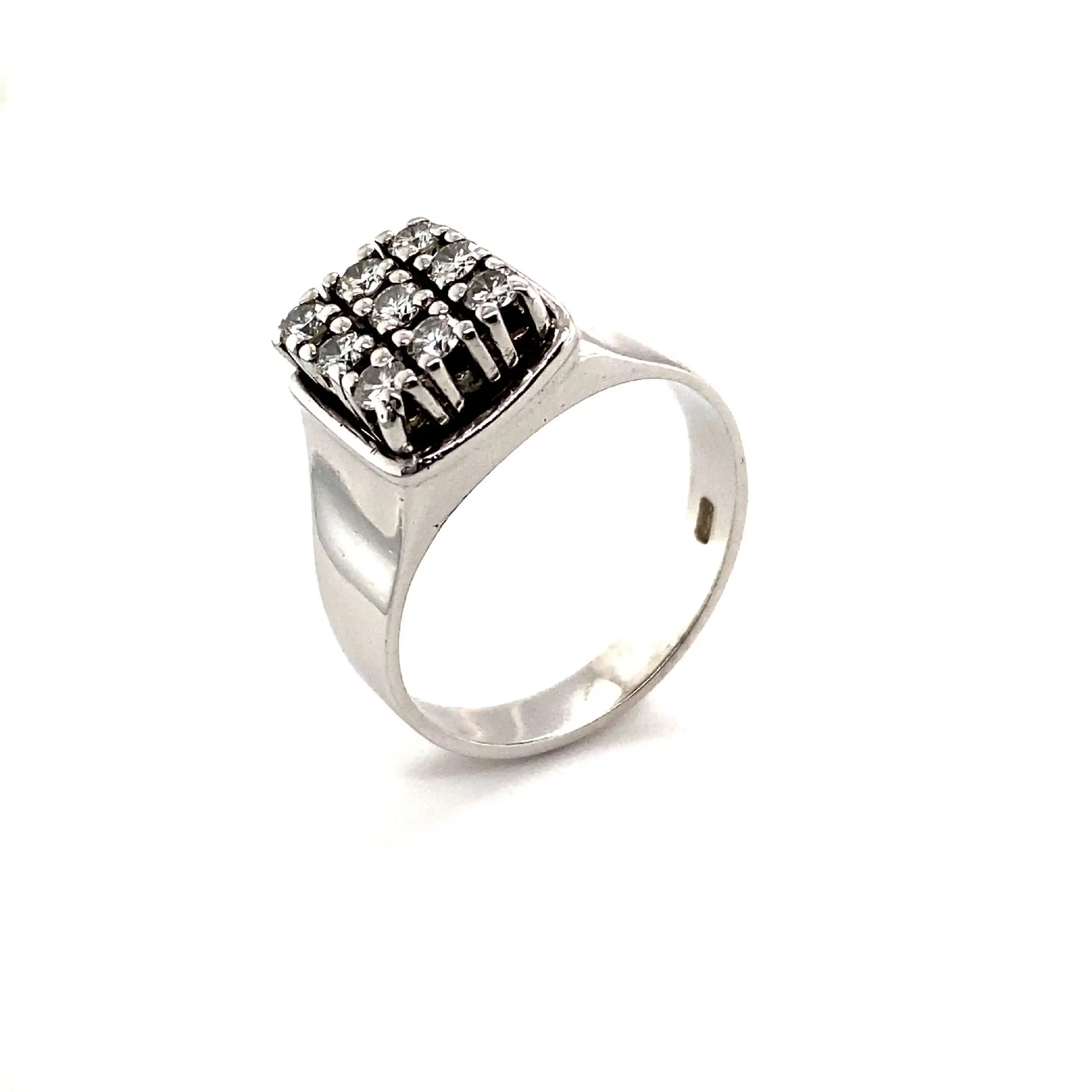 Ring Weißgold mit Brillanten