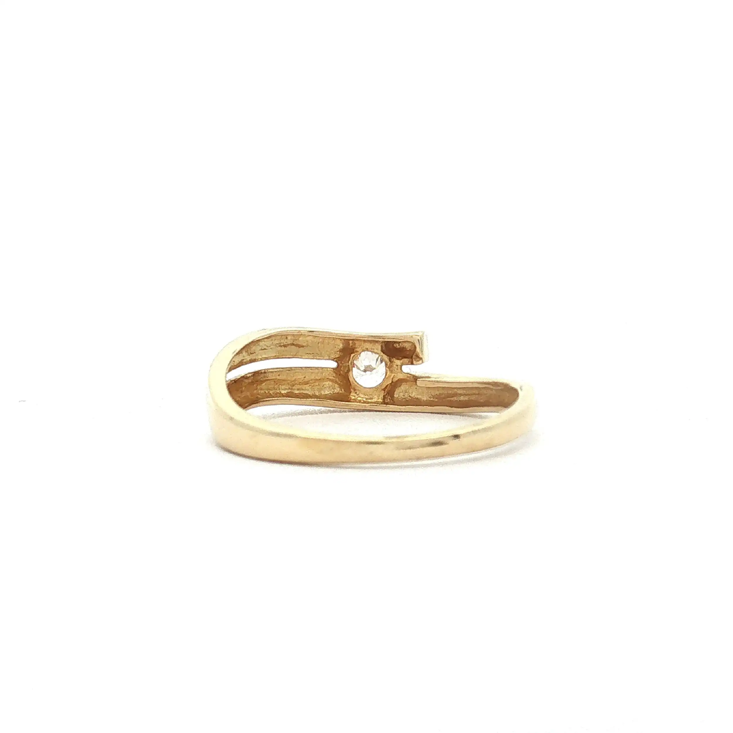 Ring Gelbgold mit Zirkonia