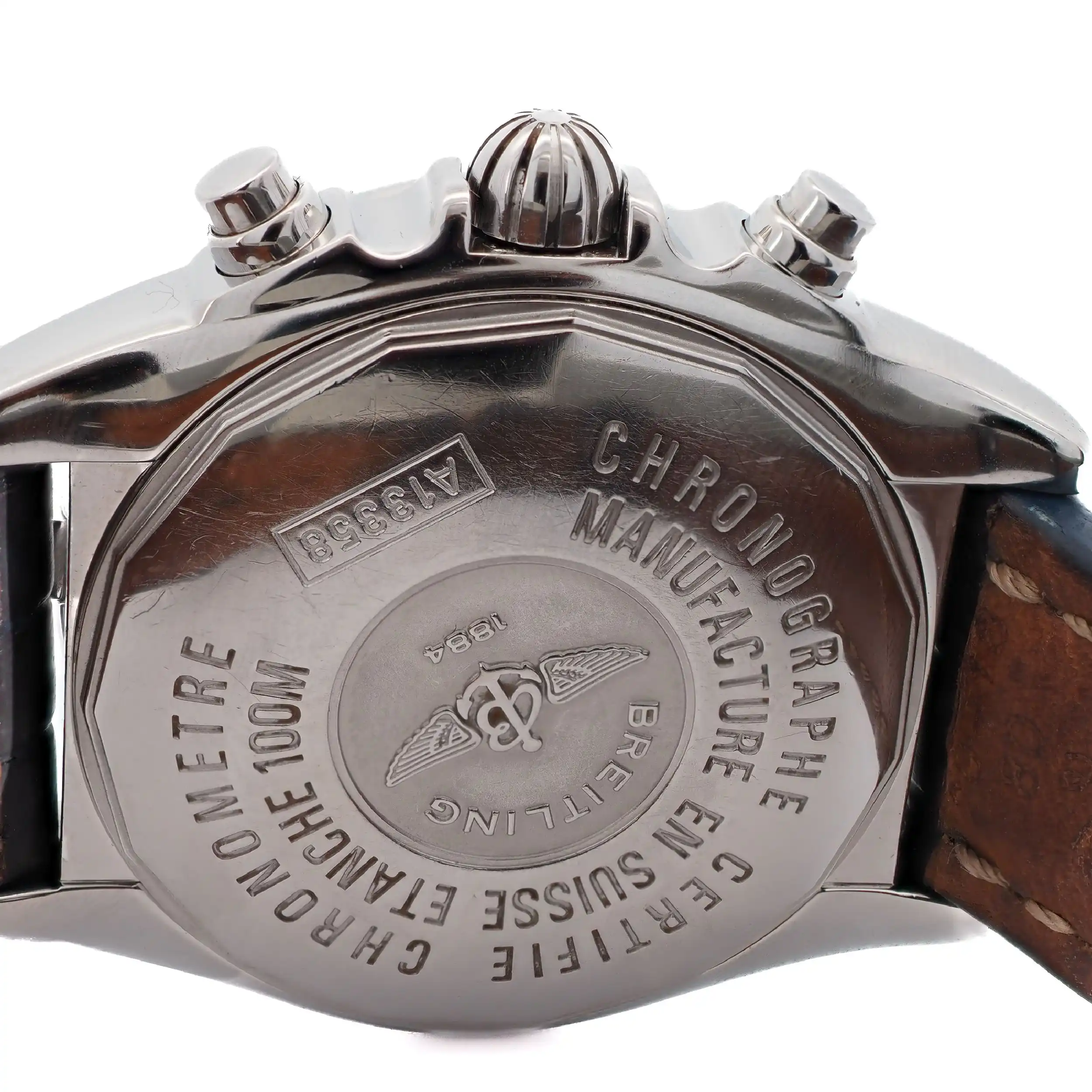 Herrenuhr Breitling Cockpit Ref A13358 mit Brillantbesatz