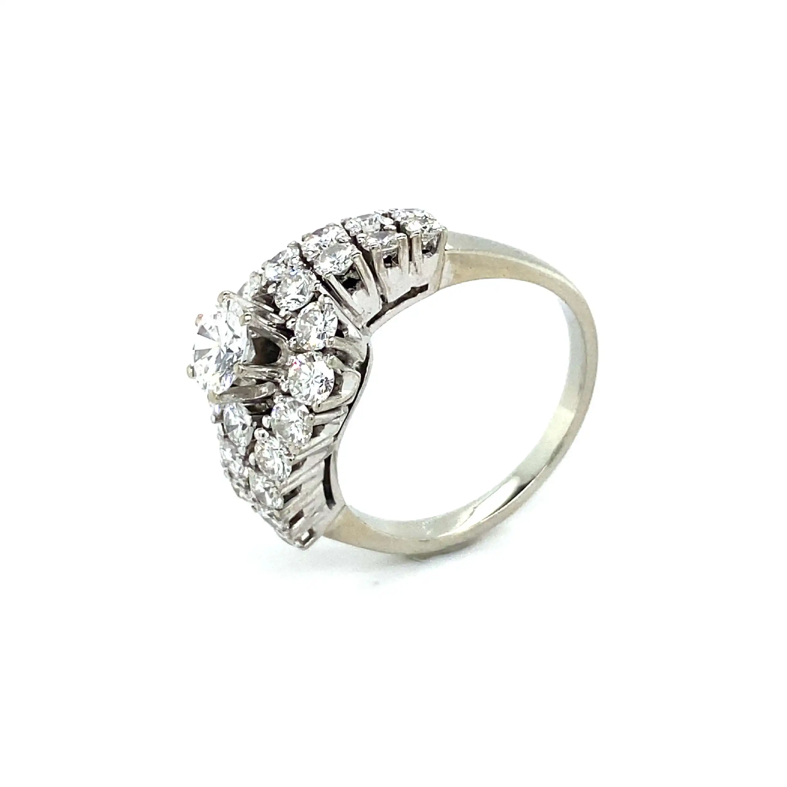 Ring Weißgold mit Brillanten