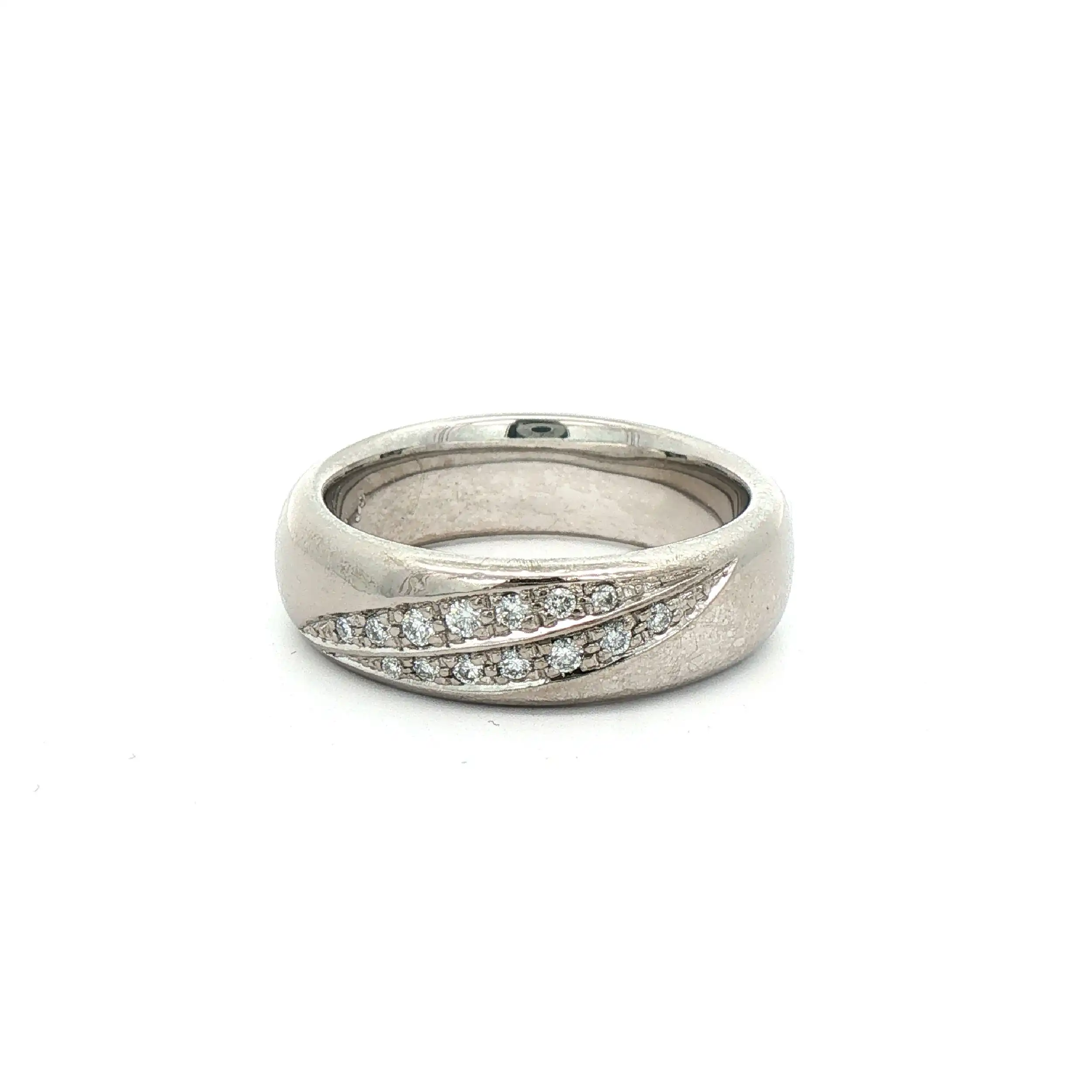 Ring Weißgold mit Brillanten