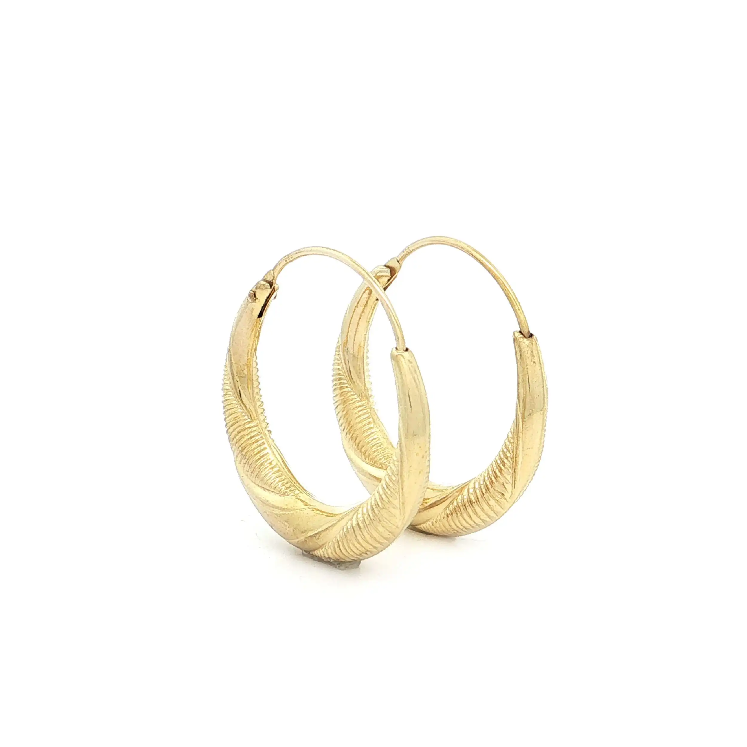 Creolen Gelbgold Creolen Gelbgold