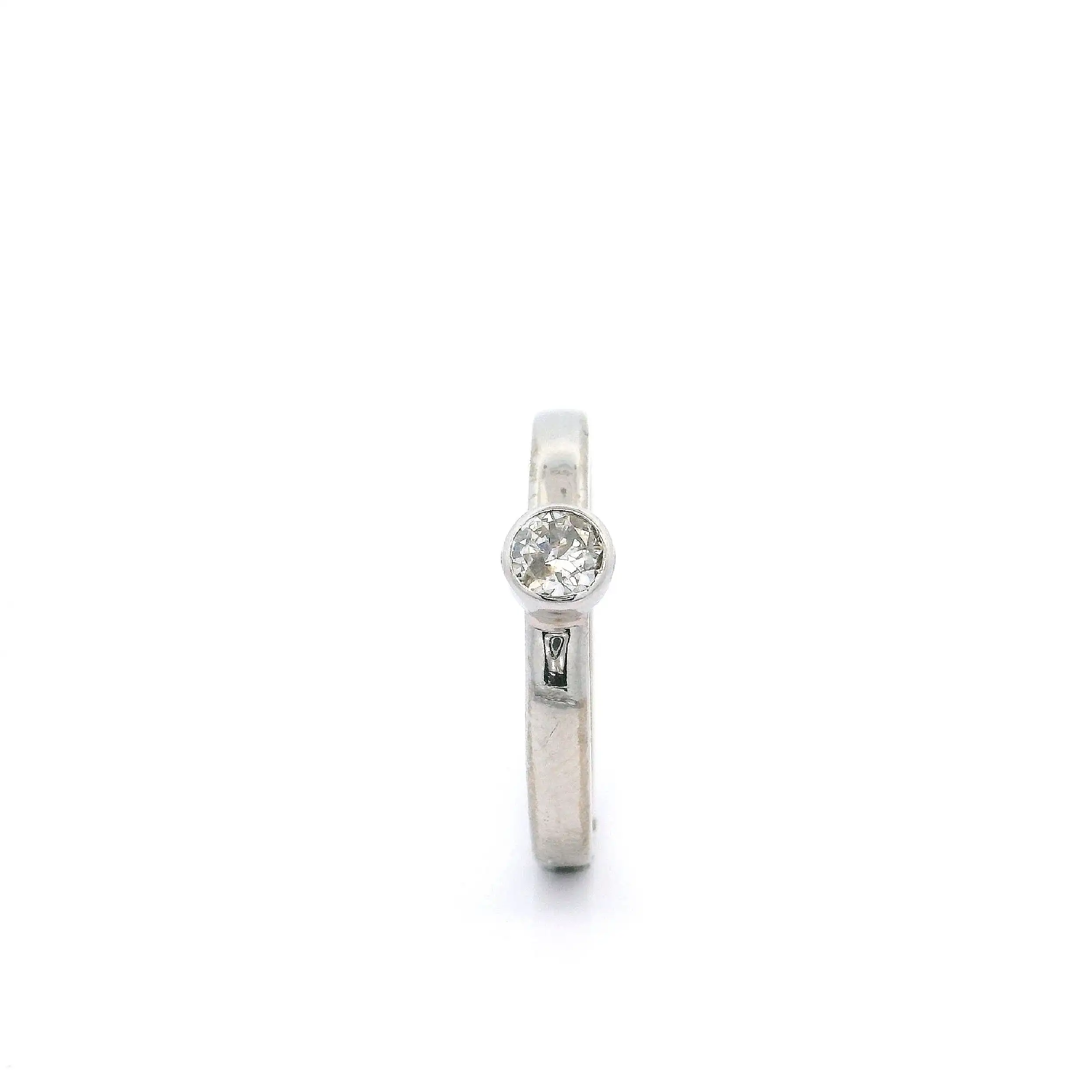 Ring Weißgold mit Brillant
