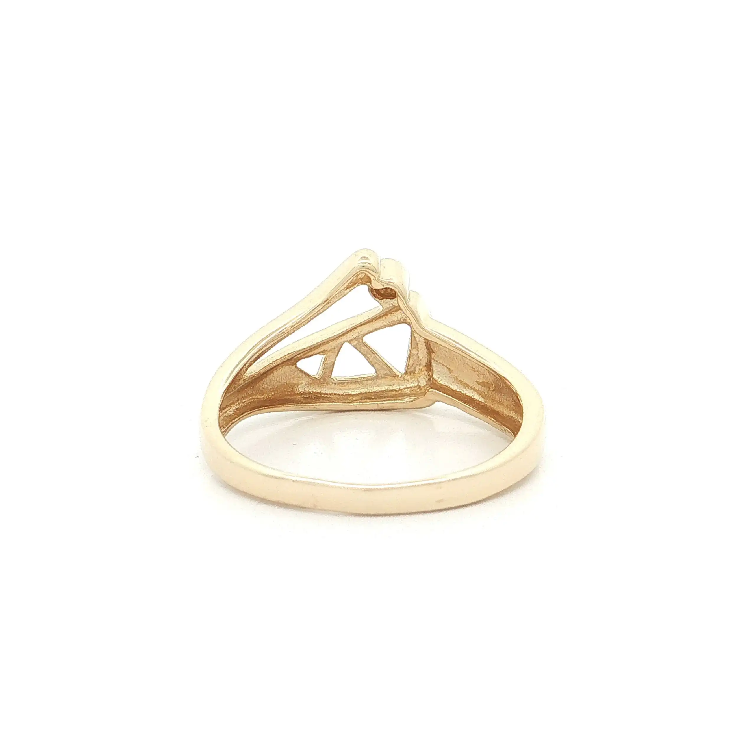 Ring Gelbgold mit Diamant Ring Gelbgold mit Diamant
