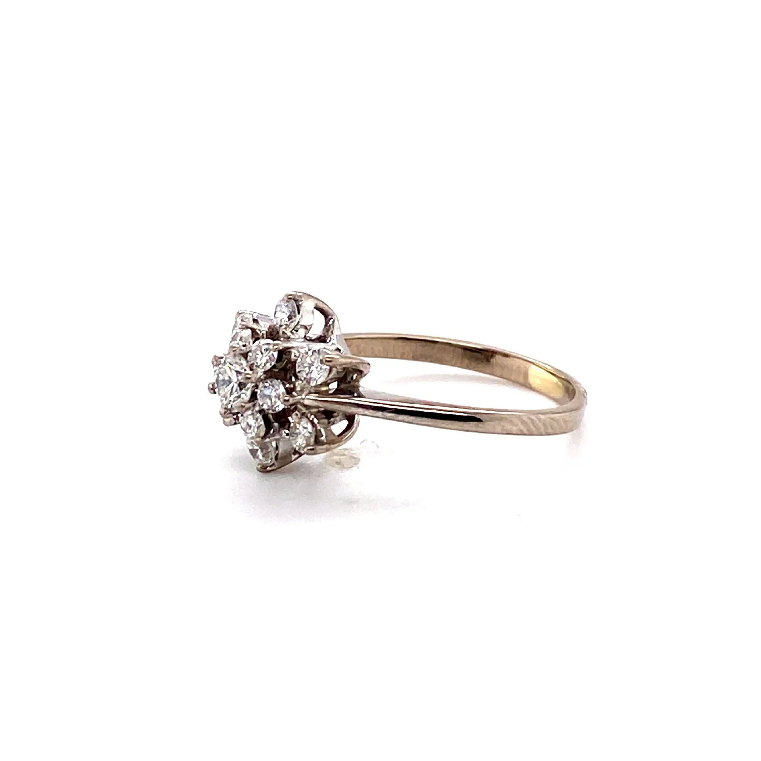 Ring Weißgold mit Brillanten Ring Weißgold mit Brillanten