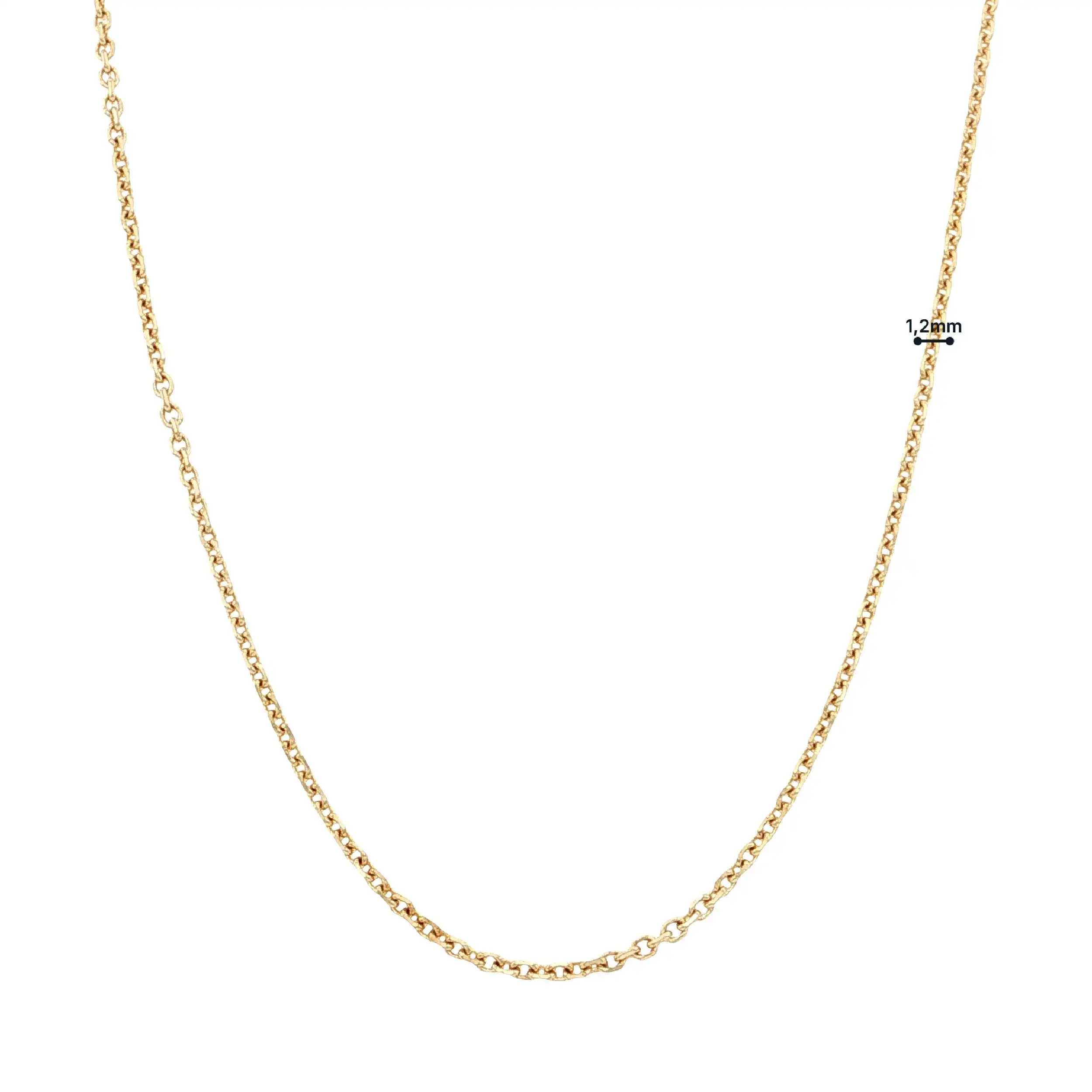 Ankerkette Gelbgold
