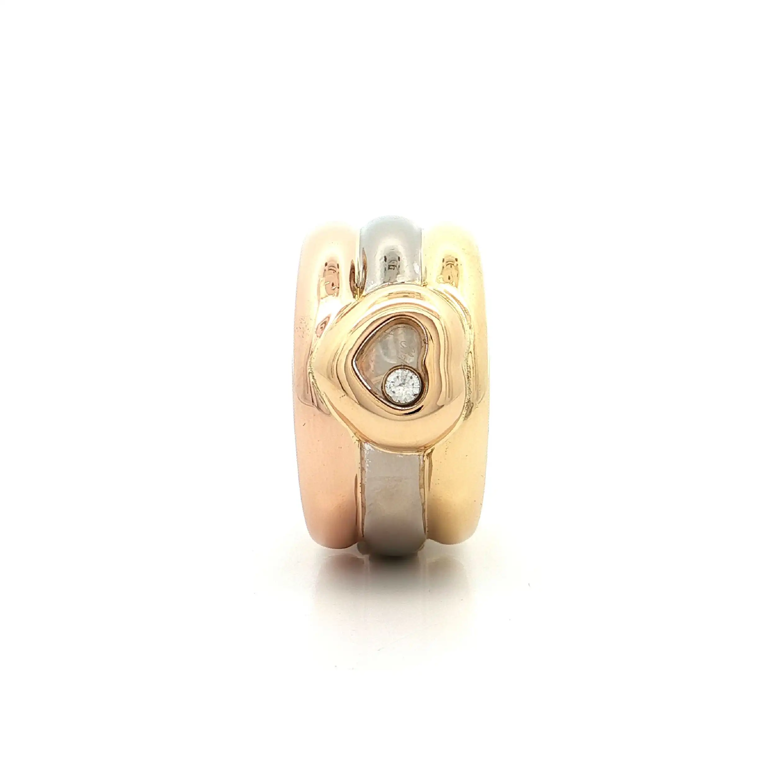 Ring Tricolor "Chopard Happy Diamonds"